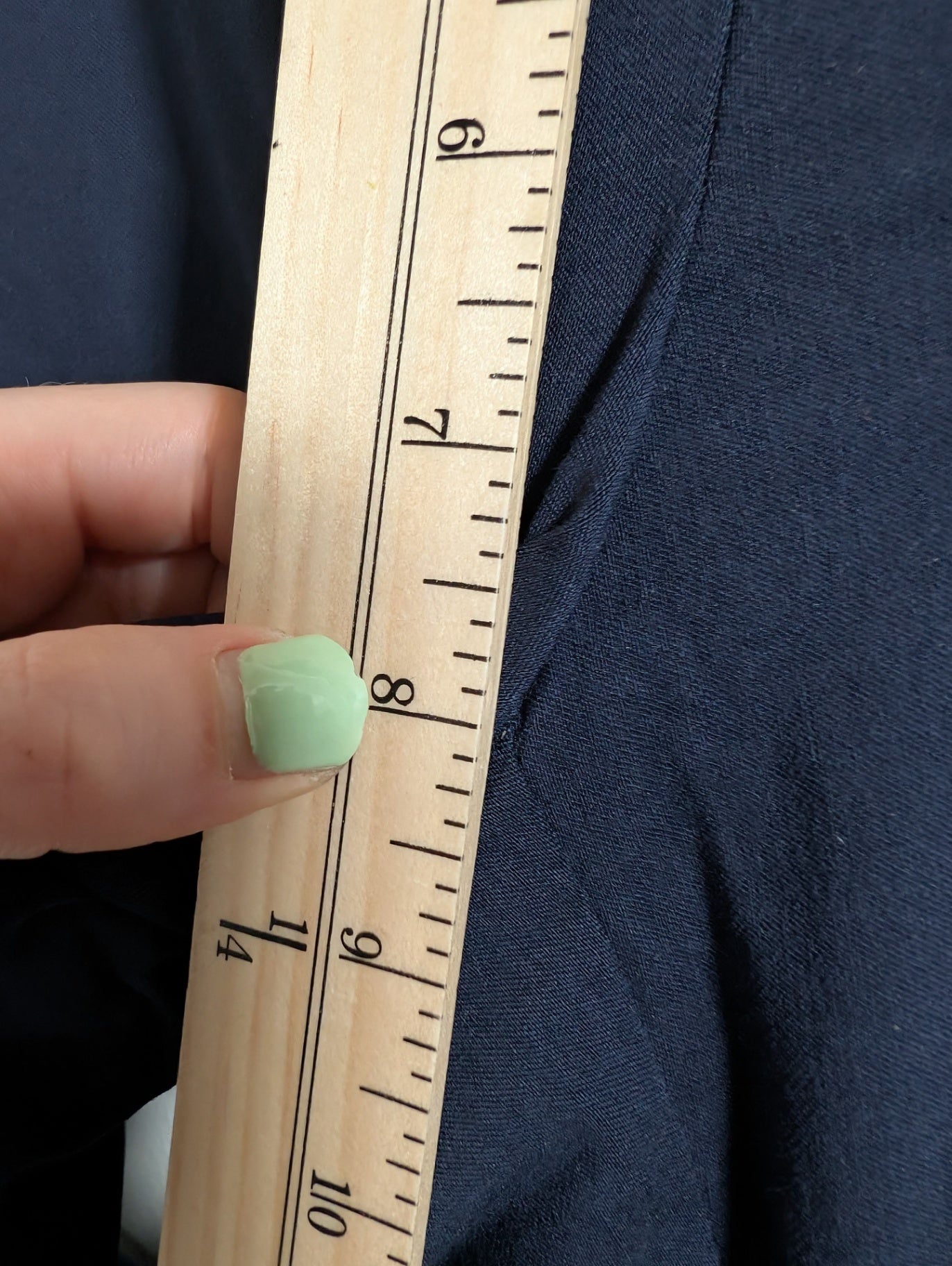 No Label Navy Dress Pant - appears small