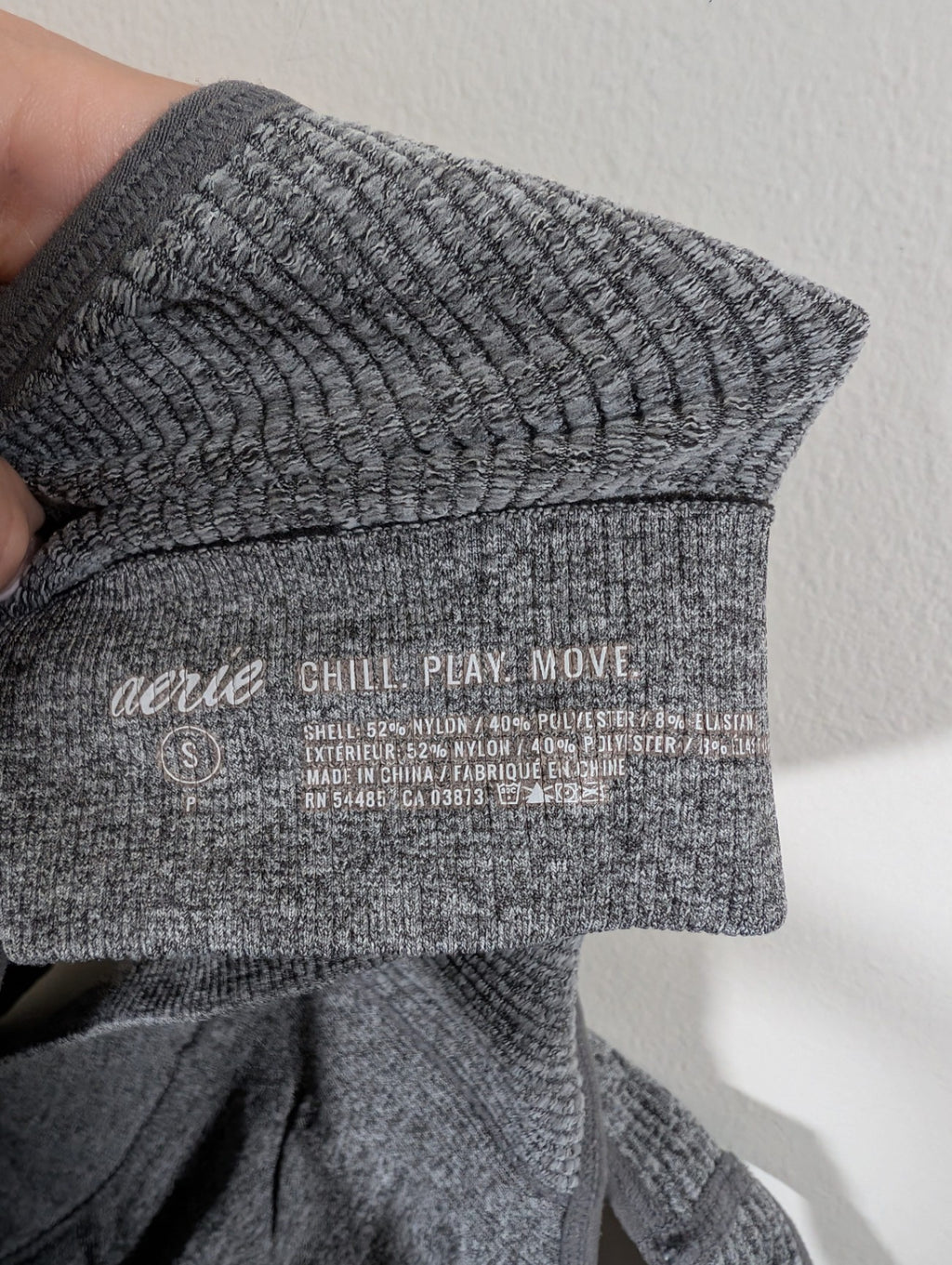 Aerie Grey Sports Bra - Small