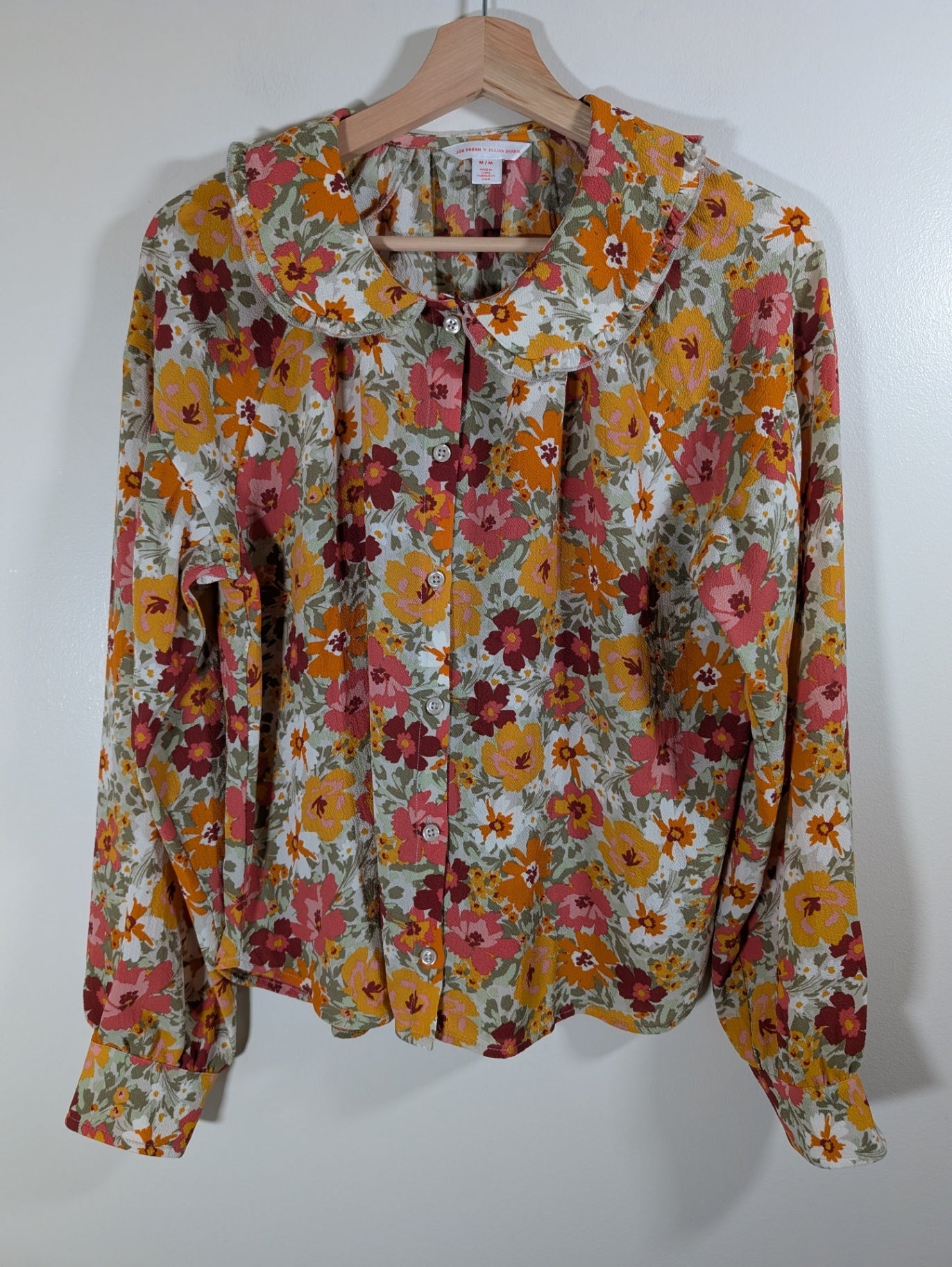 Joe Fresh x Jillian Harris floral blouse - Medium