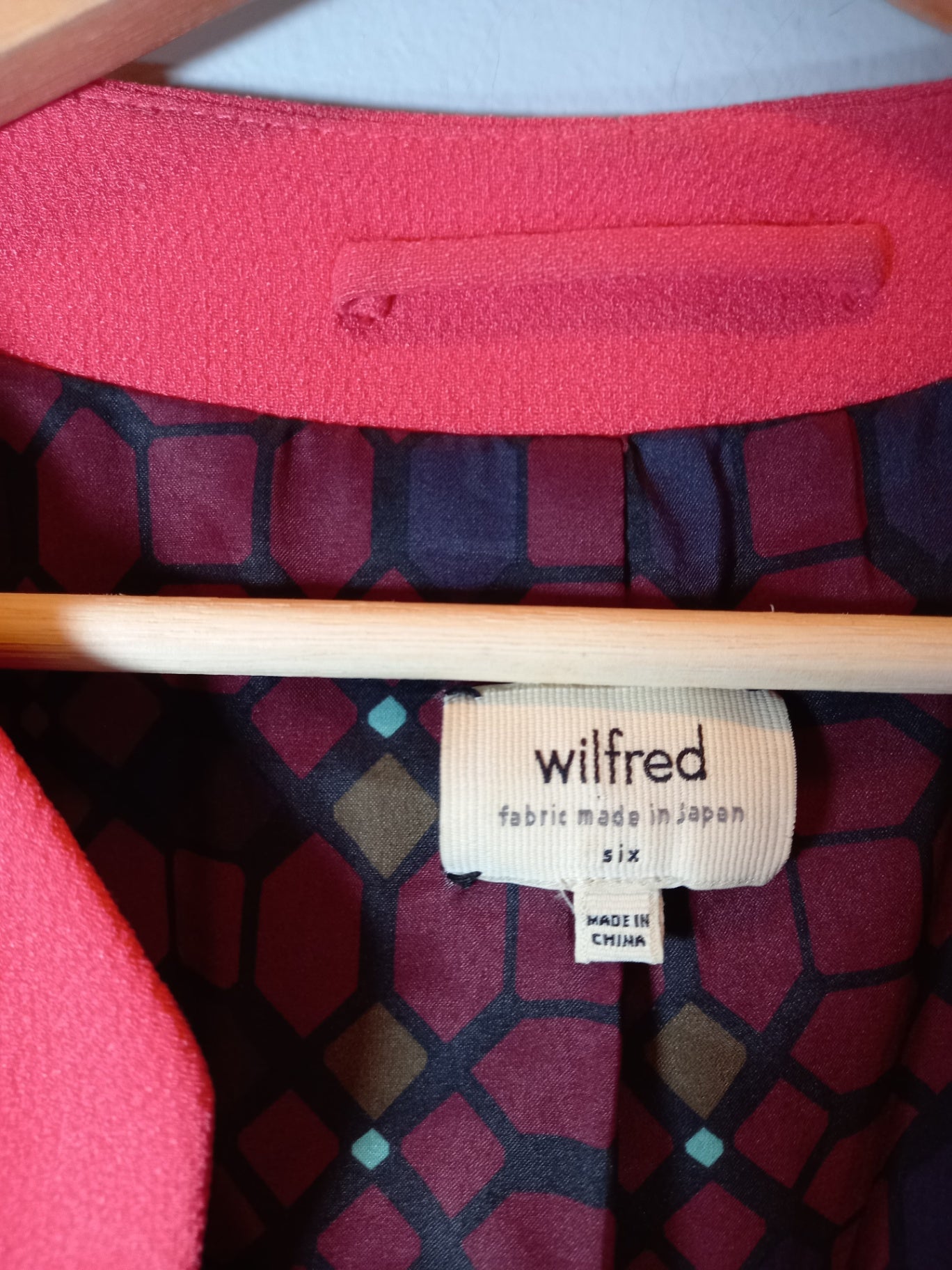 Wilfred Pink Blazer Sz 6