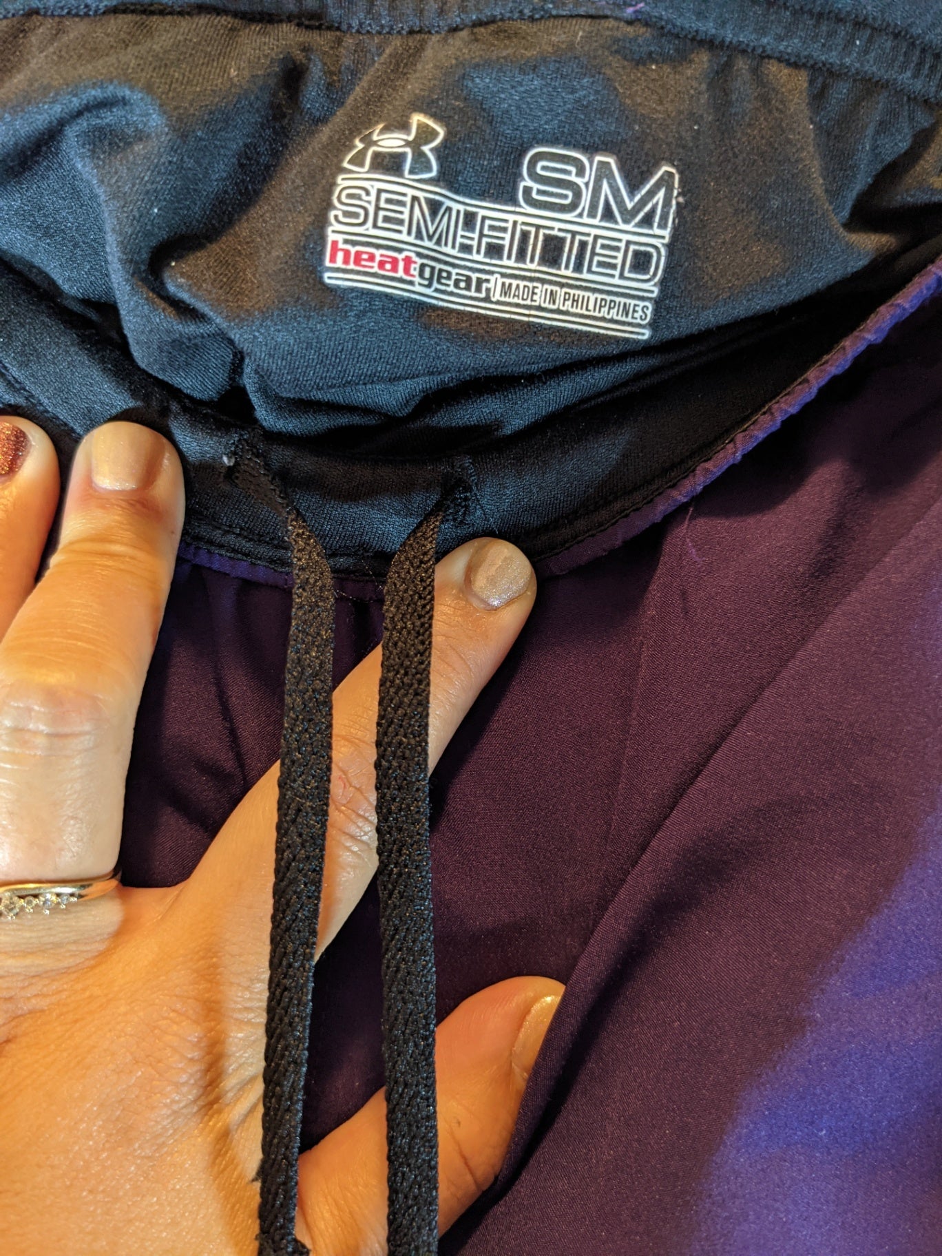 Under Armour Purple Shorts - Small