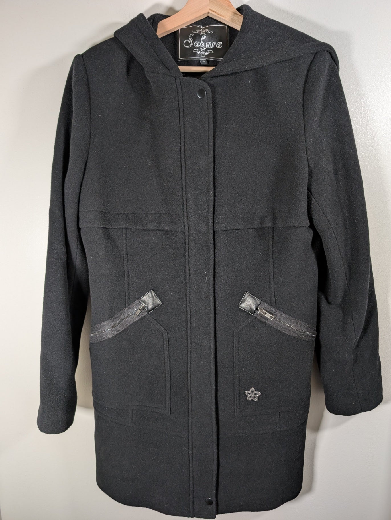 Sakura Wool Coat - Large