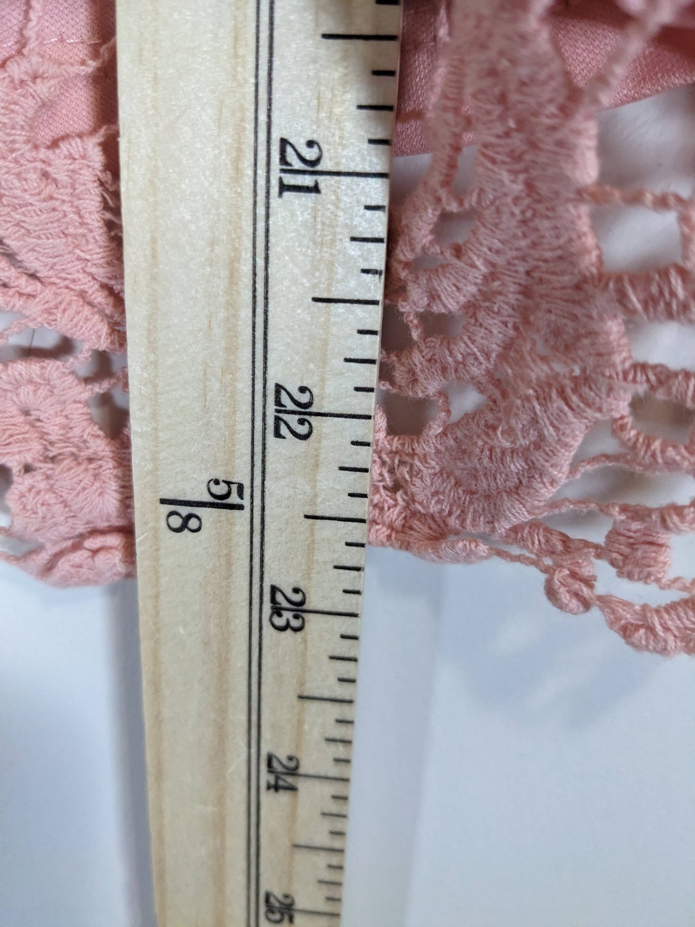 Mossimo Pink Lace Tank - XS