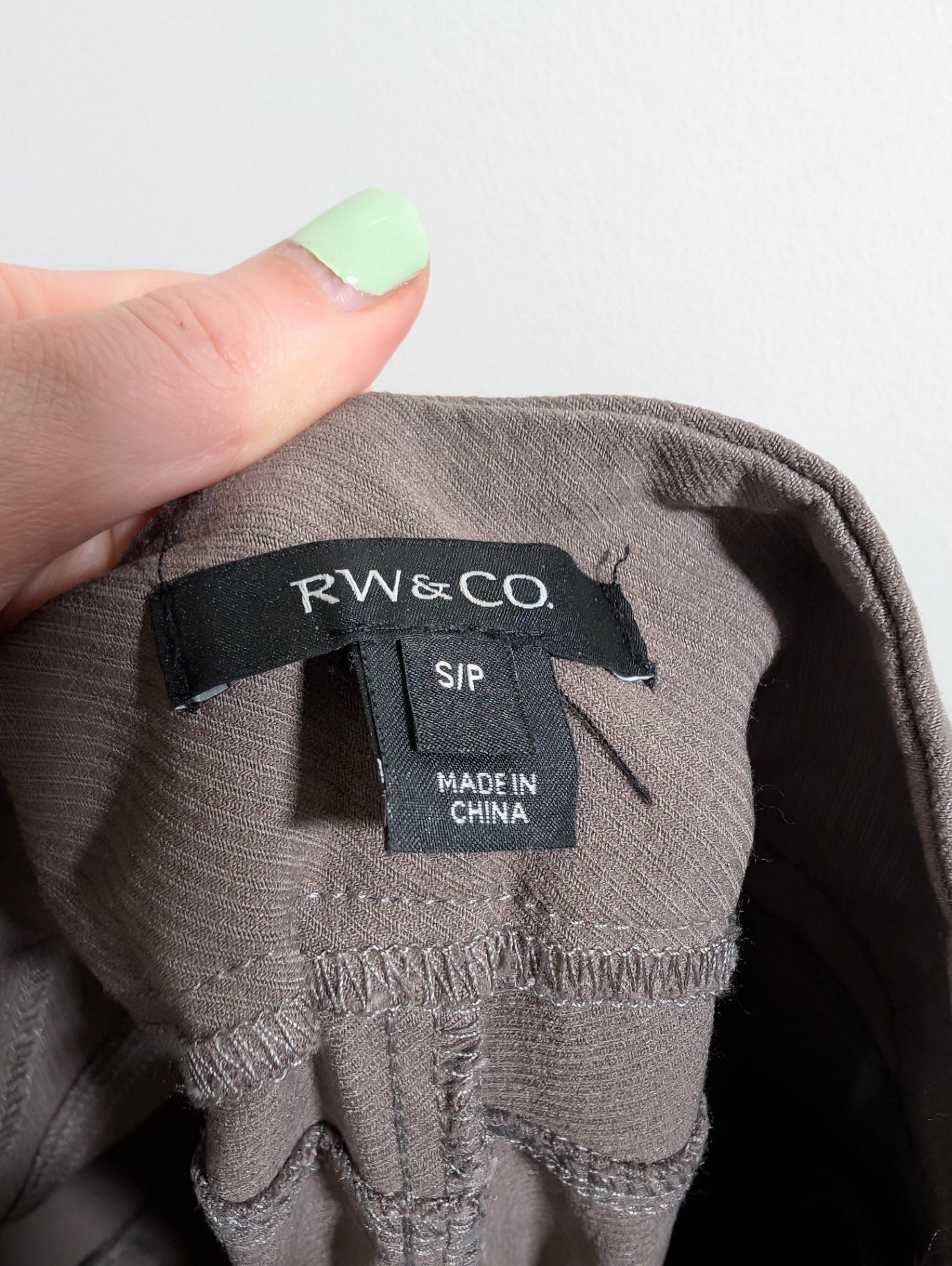 RW&Co. Taupe Pants - Small