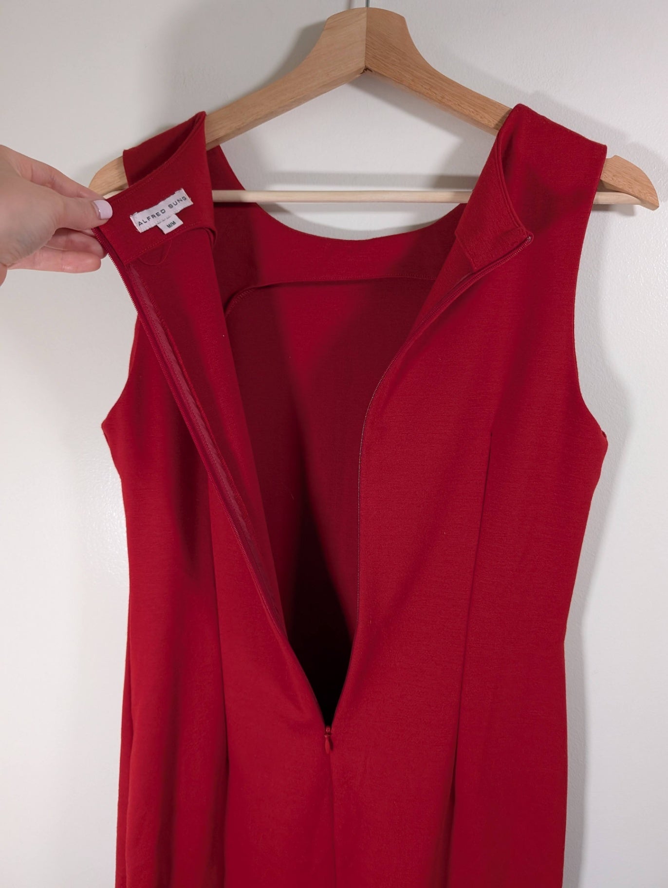 Alfred Sung red dress - Medium
