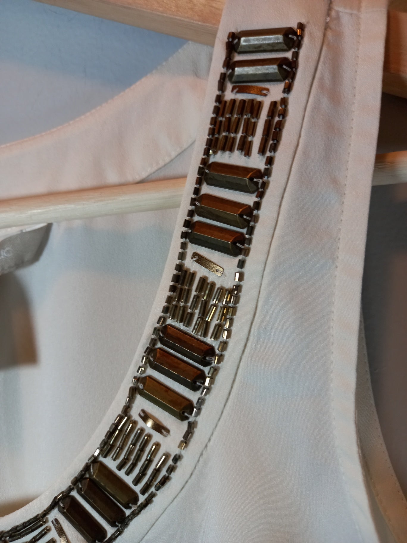 NWT Banana Republic White Sleeveless Blouse Sz S