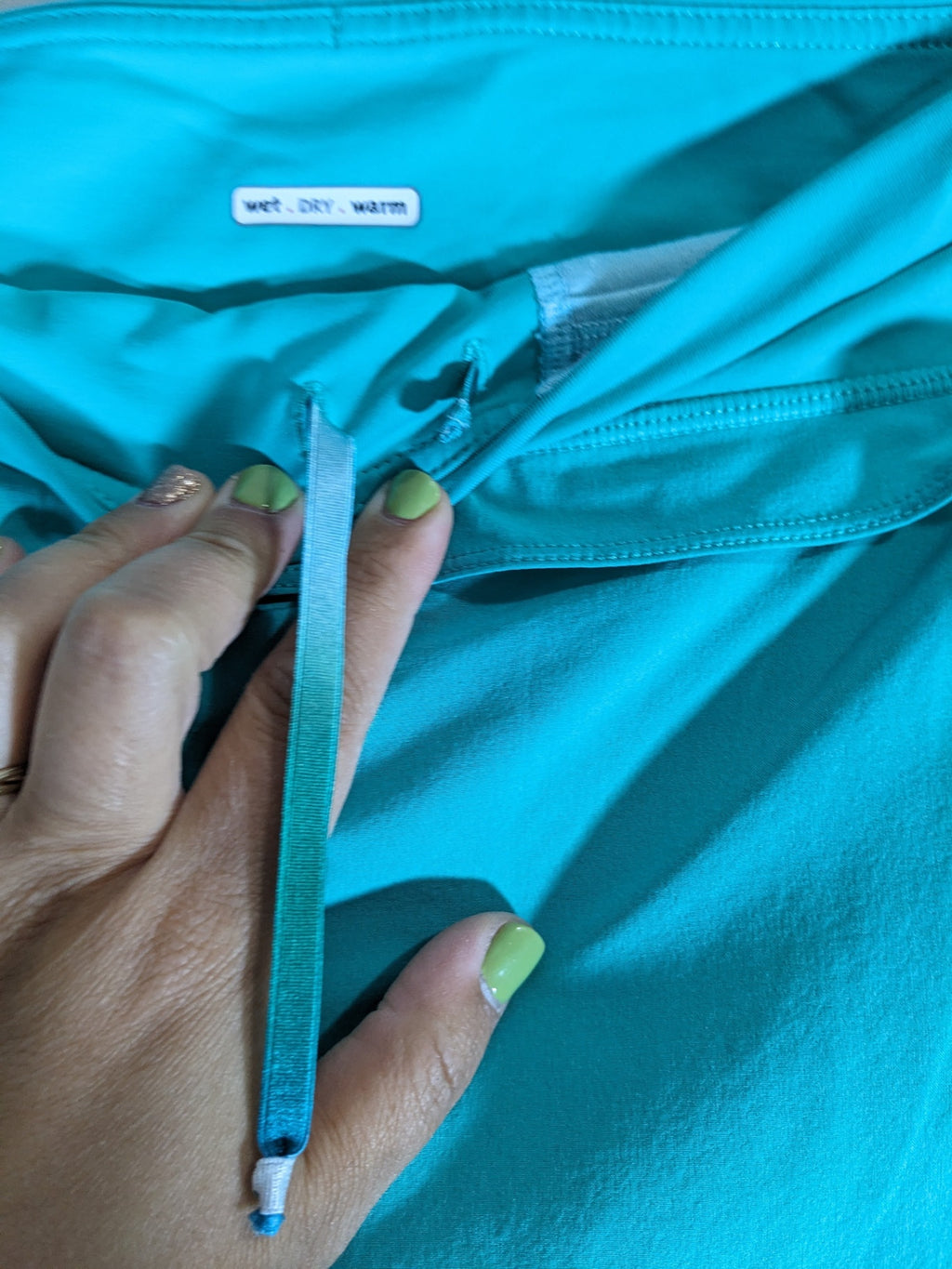 Lululemon Pleated Teal Skirt - Sz 6