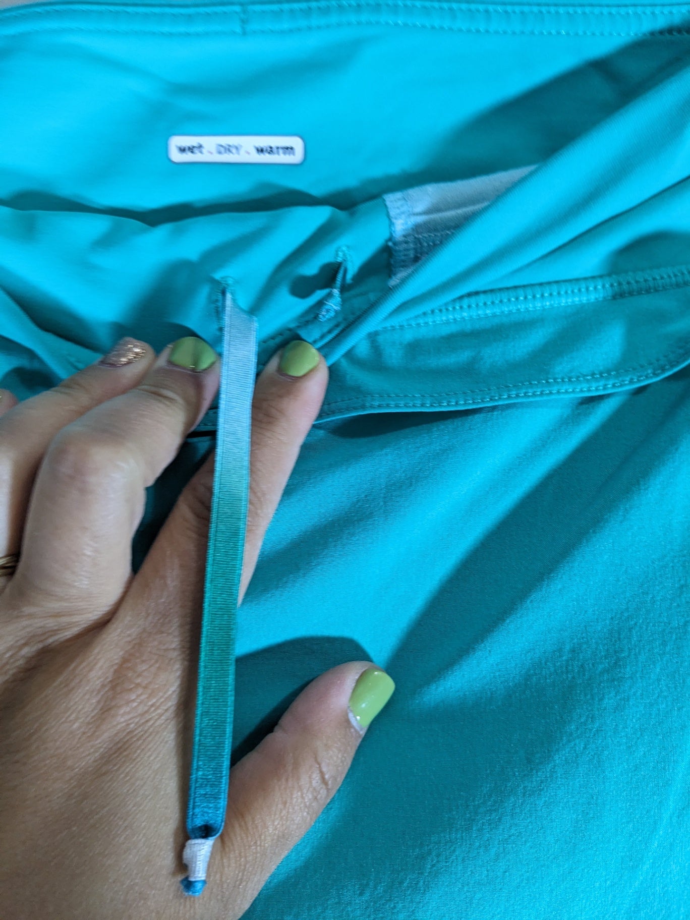 Lululemon Pleated Teal Skirt - Sz 6