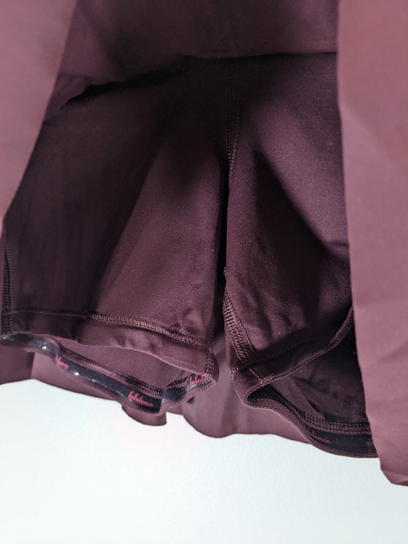 Lululemon Burgundy Skirt - Sz 6