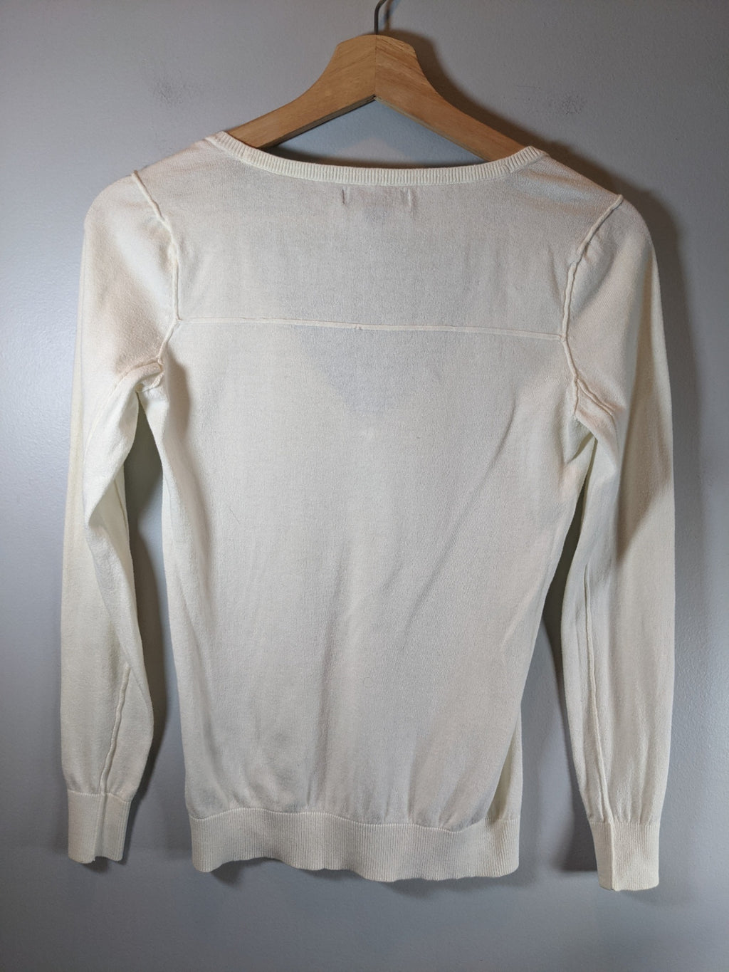 Banana Republic White Sweater - XS