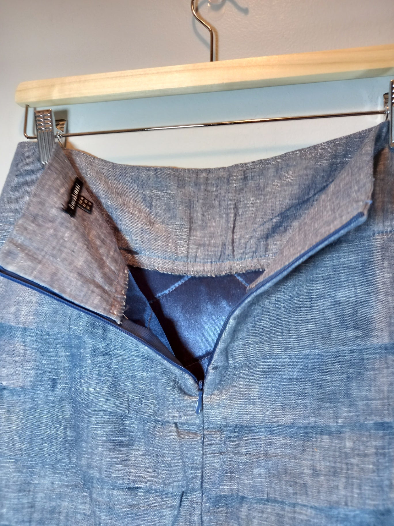 Coco & Tash Blue Skirt Sz M