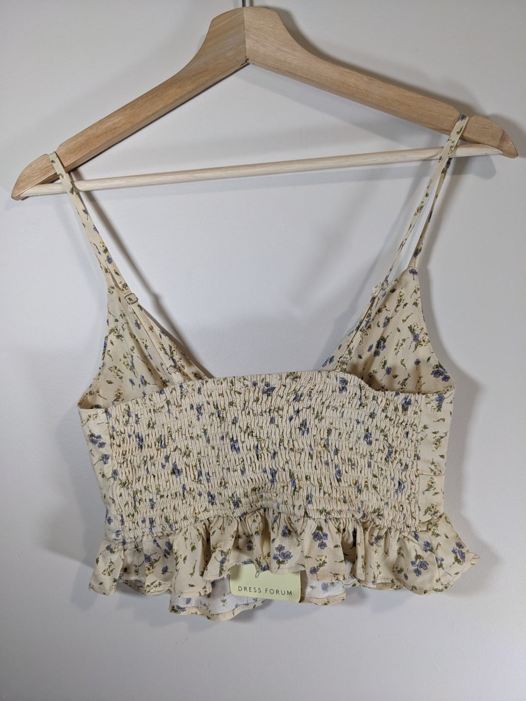 NWT Dress Forum Floral Crop Tank - Small