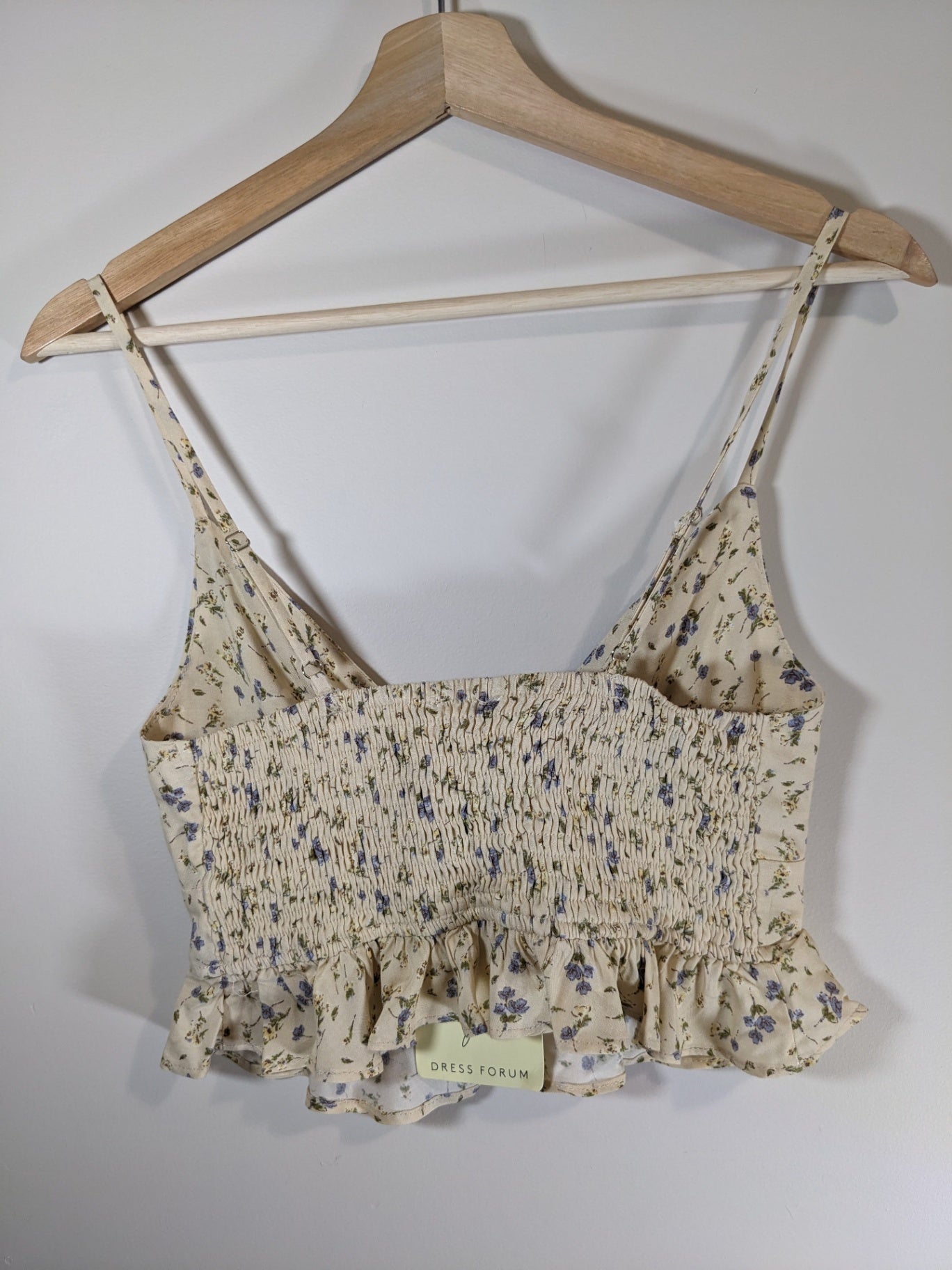NWT Dress Forum Floral Crop Tank - Small