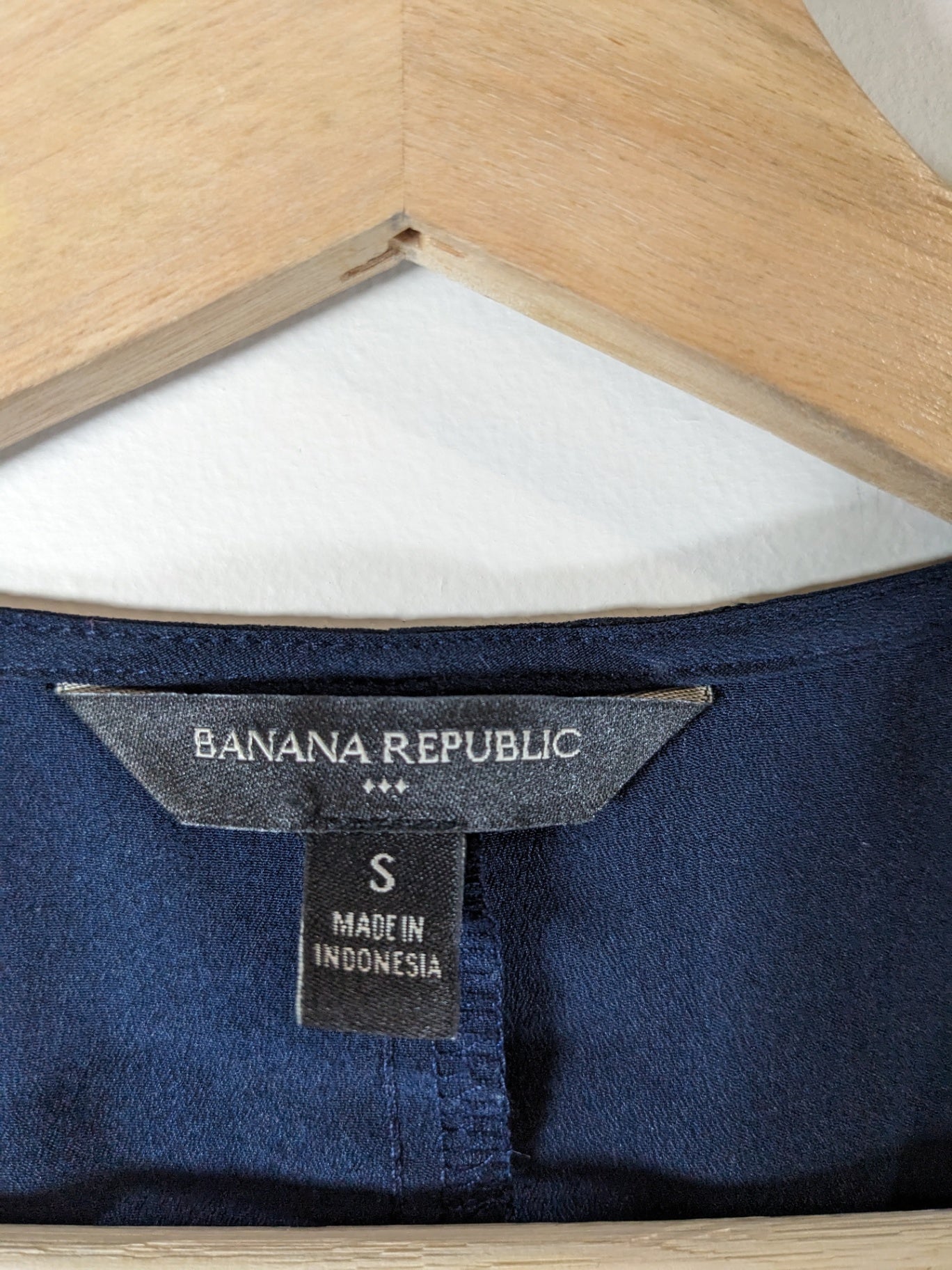 Banana Republic Navy Blouse - Small