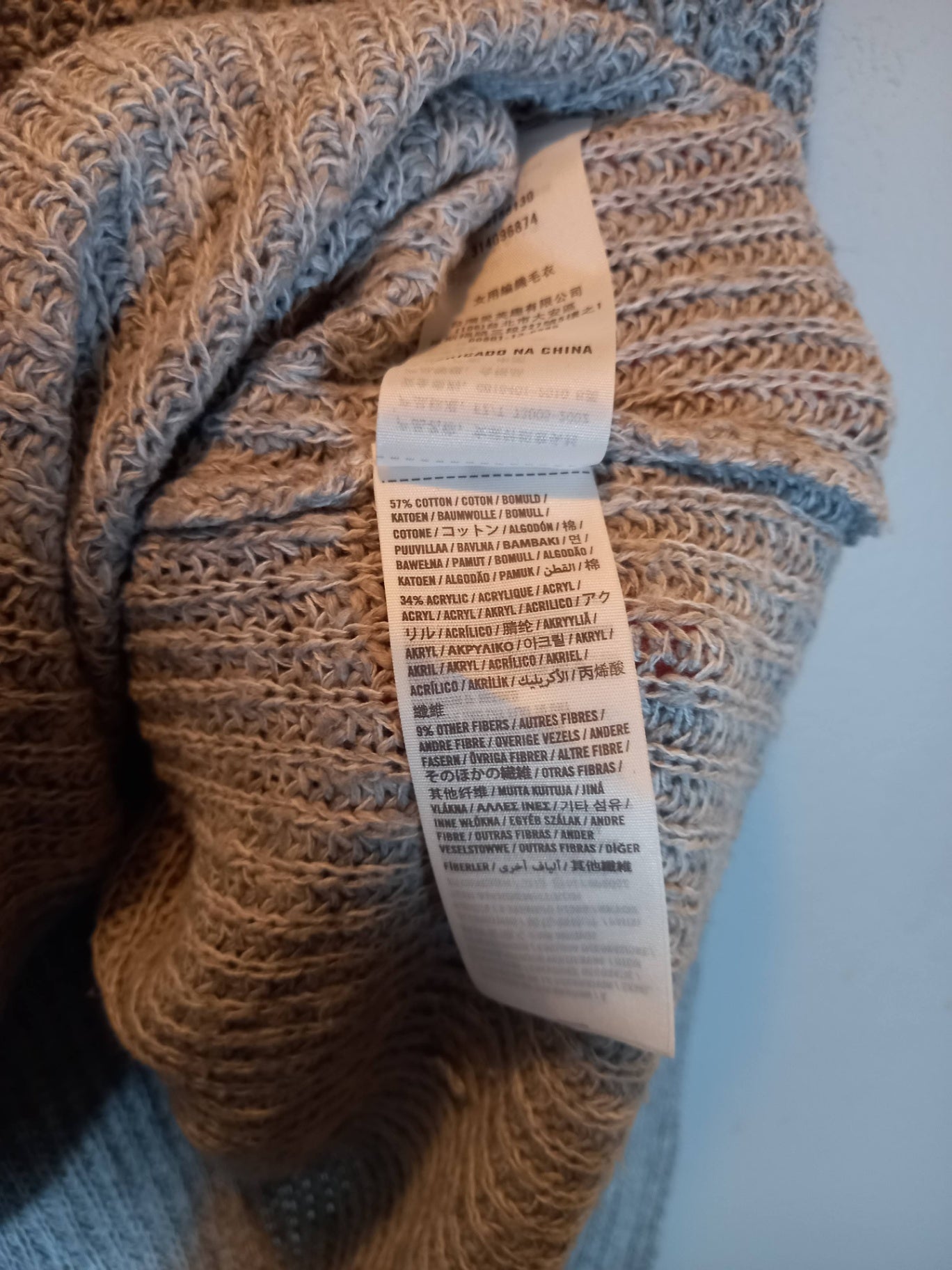 Hollister Grey Knit Sweater Sz XS/S