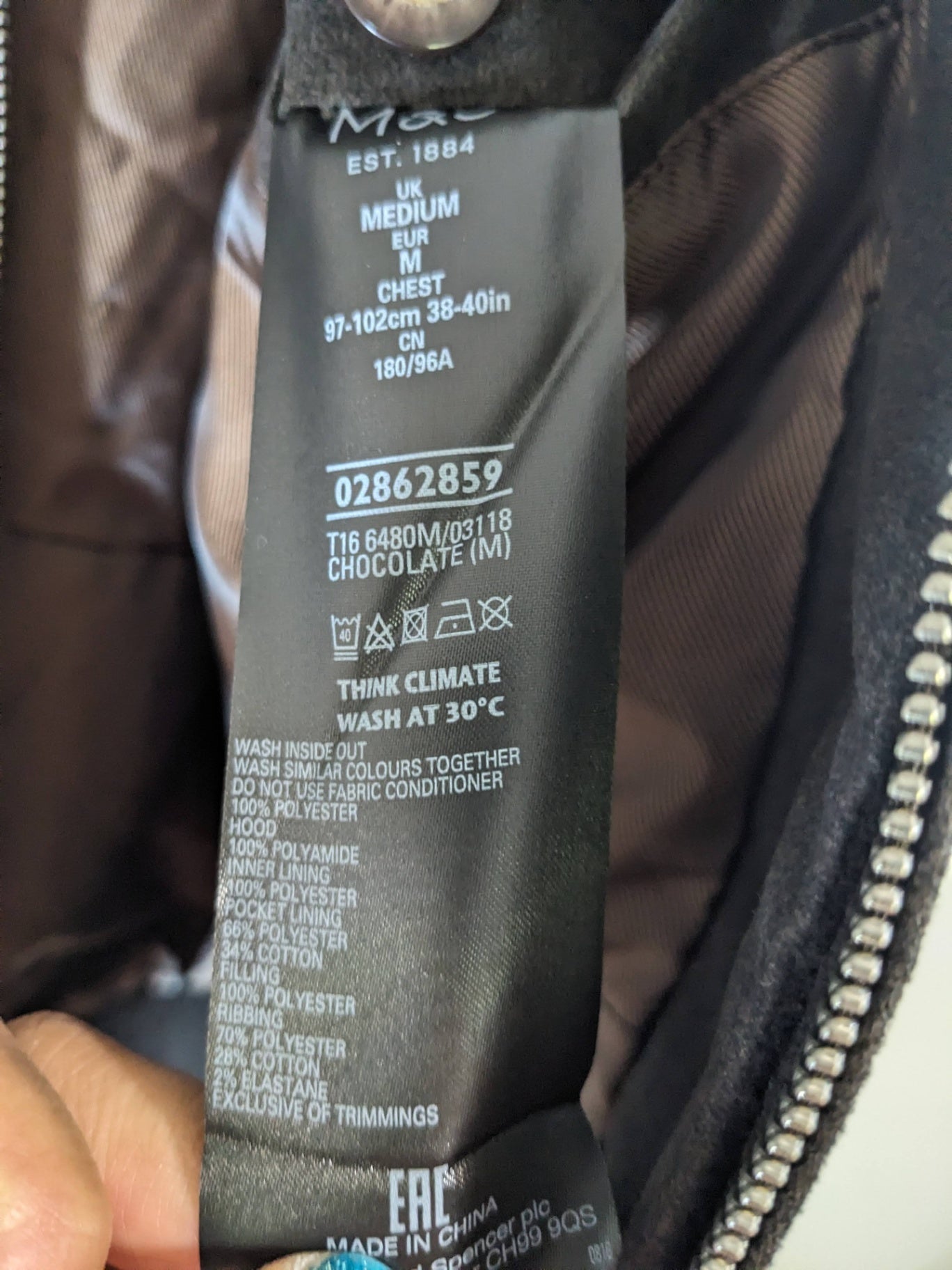 NWT Marks & Spencer Brown Jacket - Medium