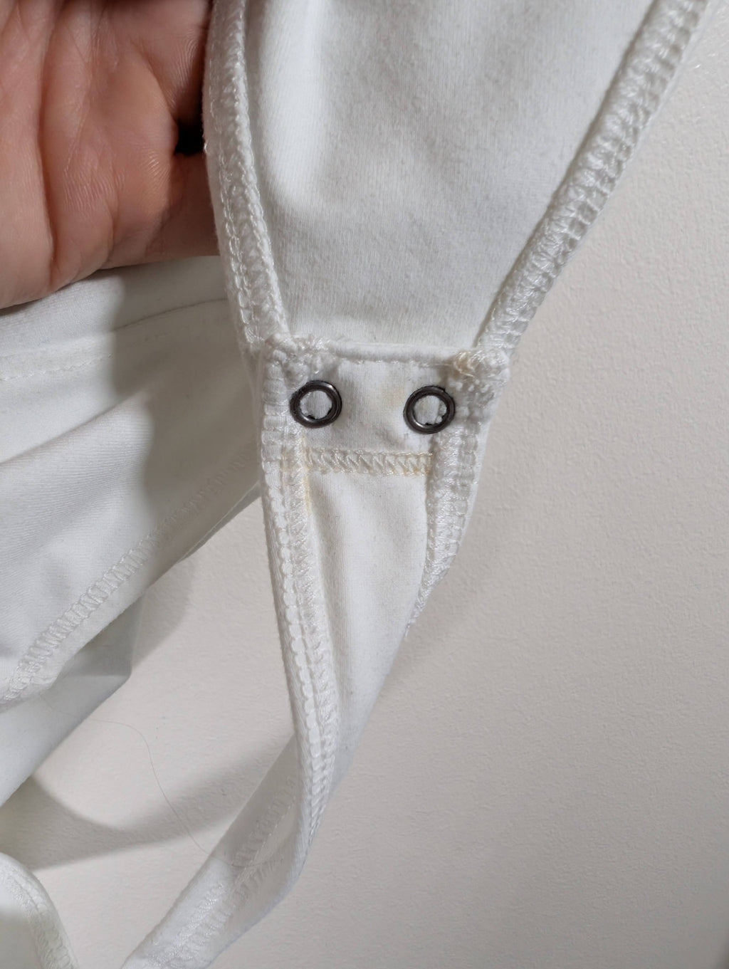 Abercrombie & Fitch White Bodysuit - Small