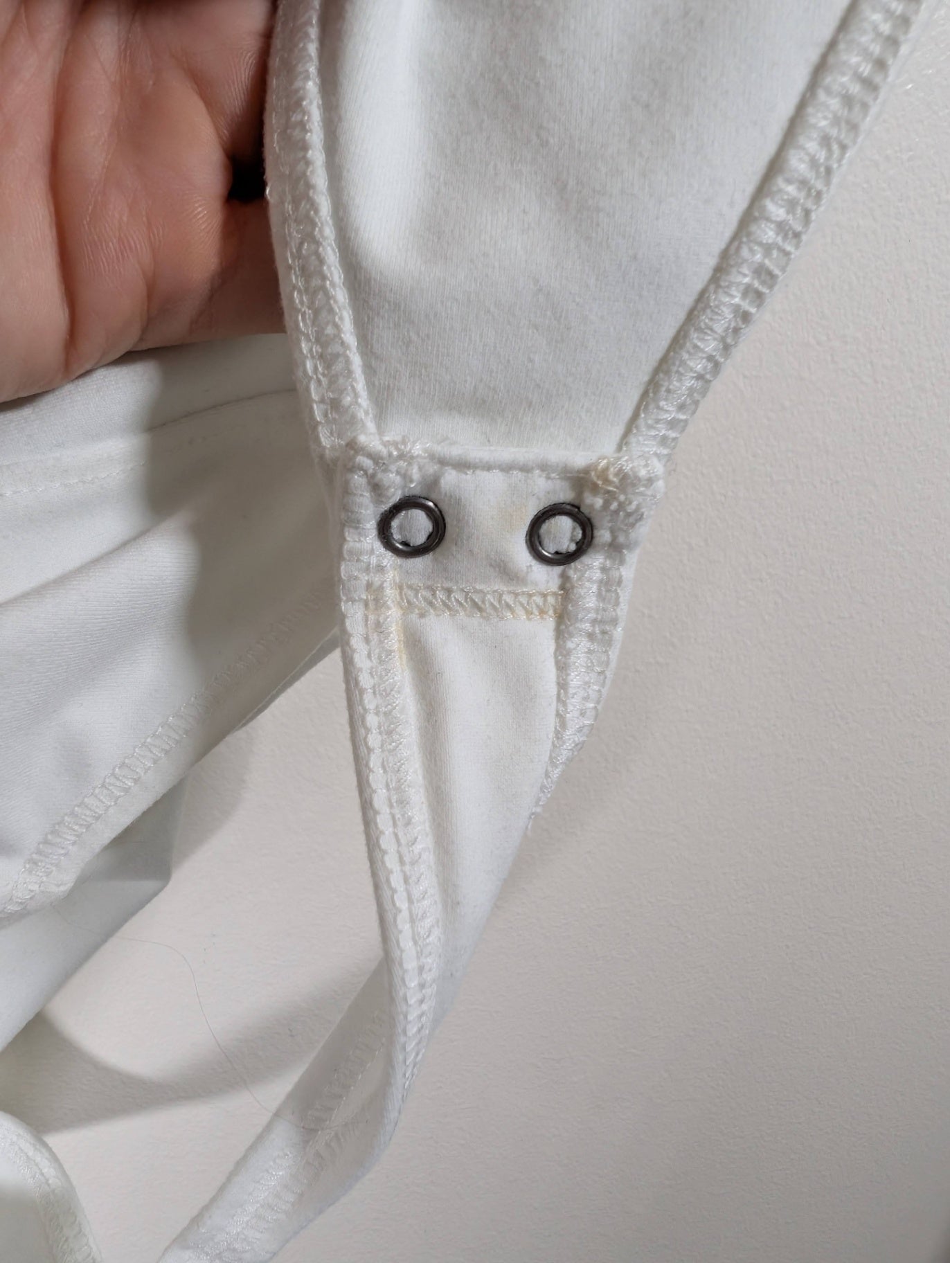 Abercrombie & Fitch White Bodysuit - Small