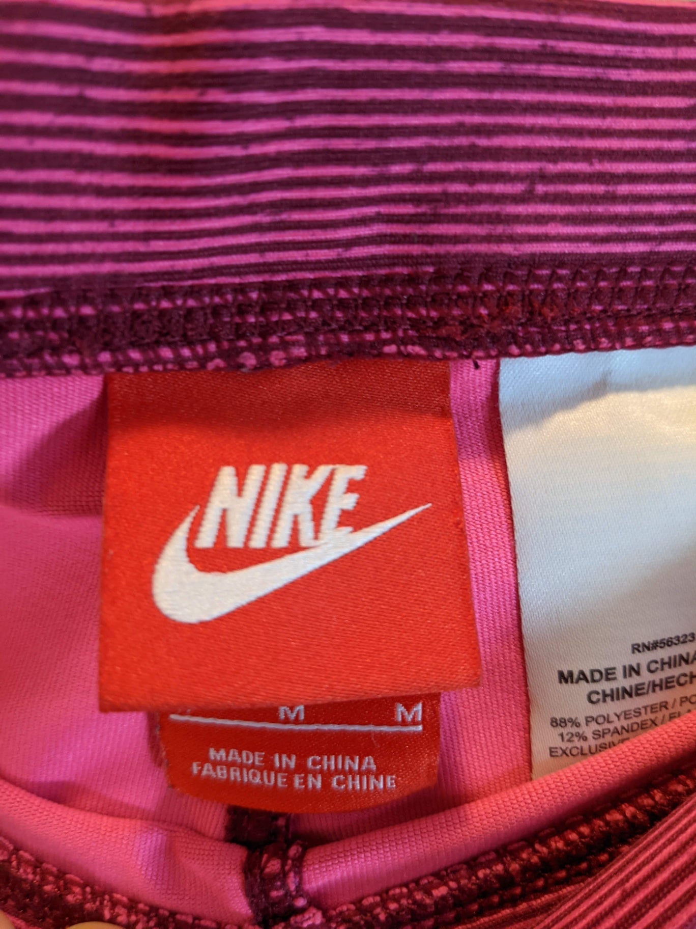Nike Pink Leggings - Medium