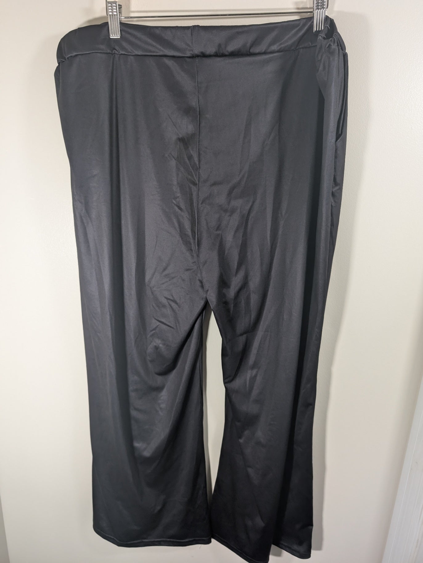 Shein shiny wide leg pant - 5xl
