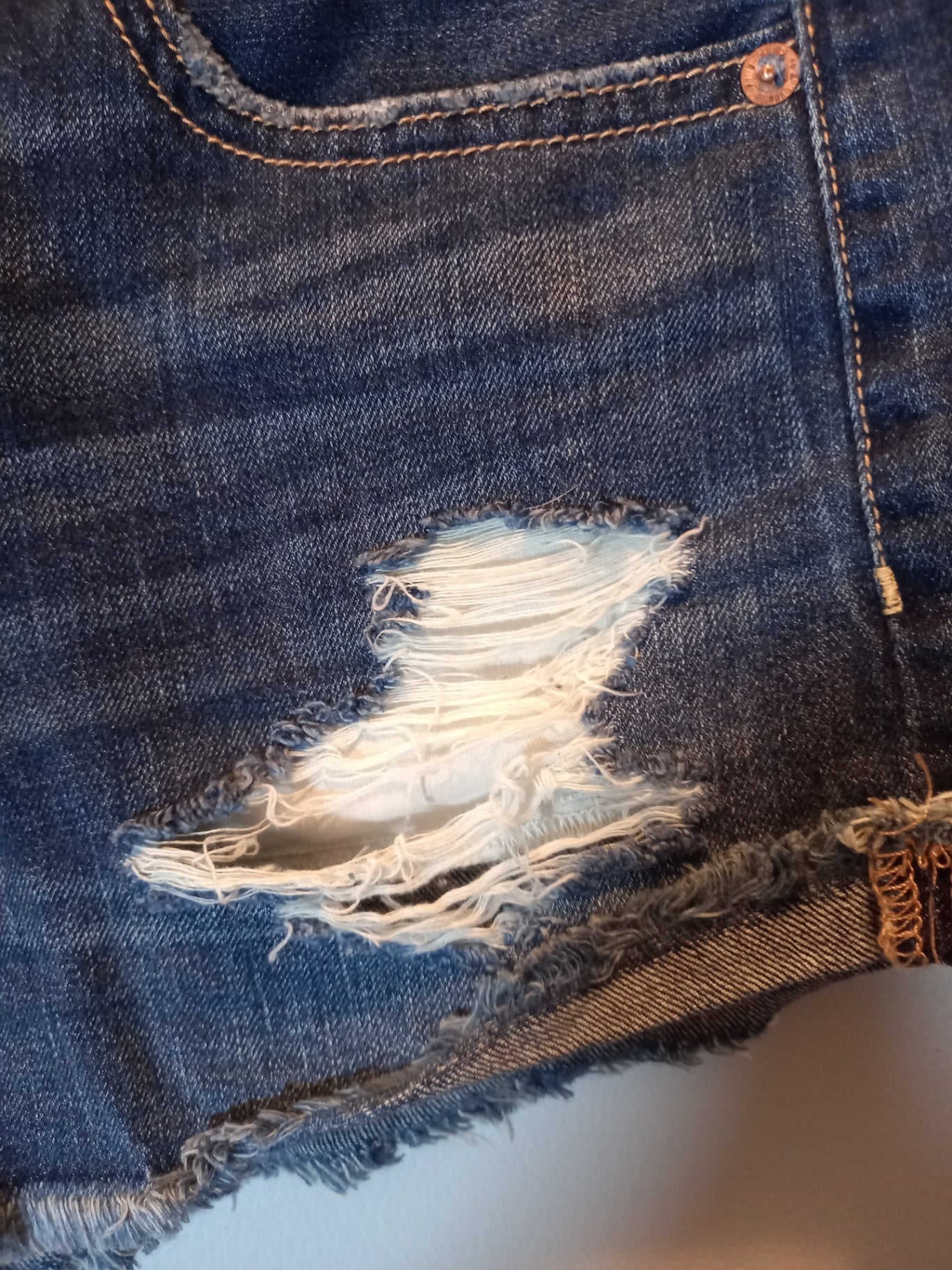 American Eagle Denim Shorts Sz 8