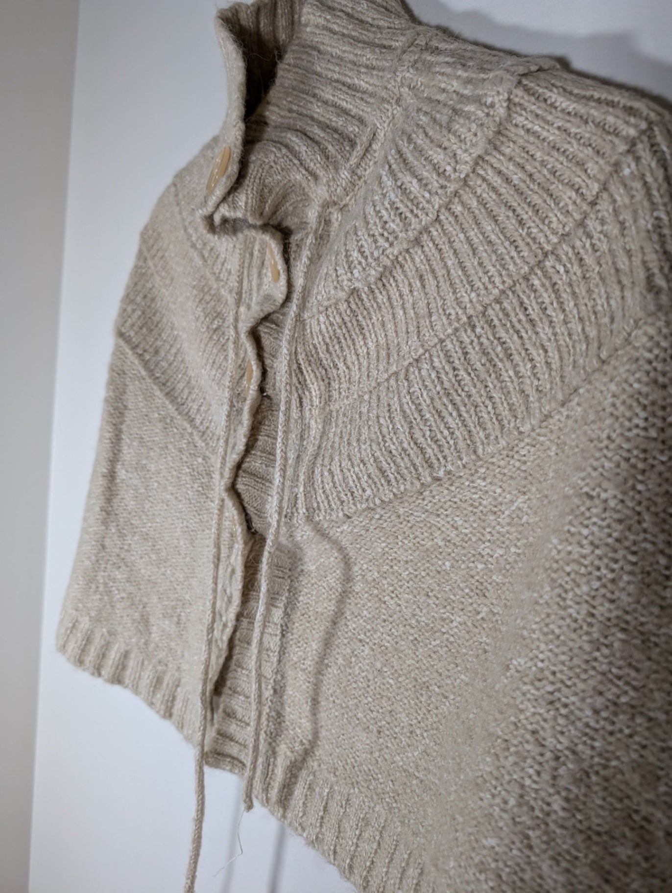 Kaisley Alpaca Wool Cloak - small
