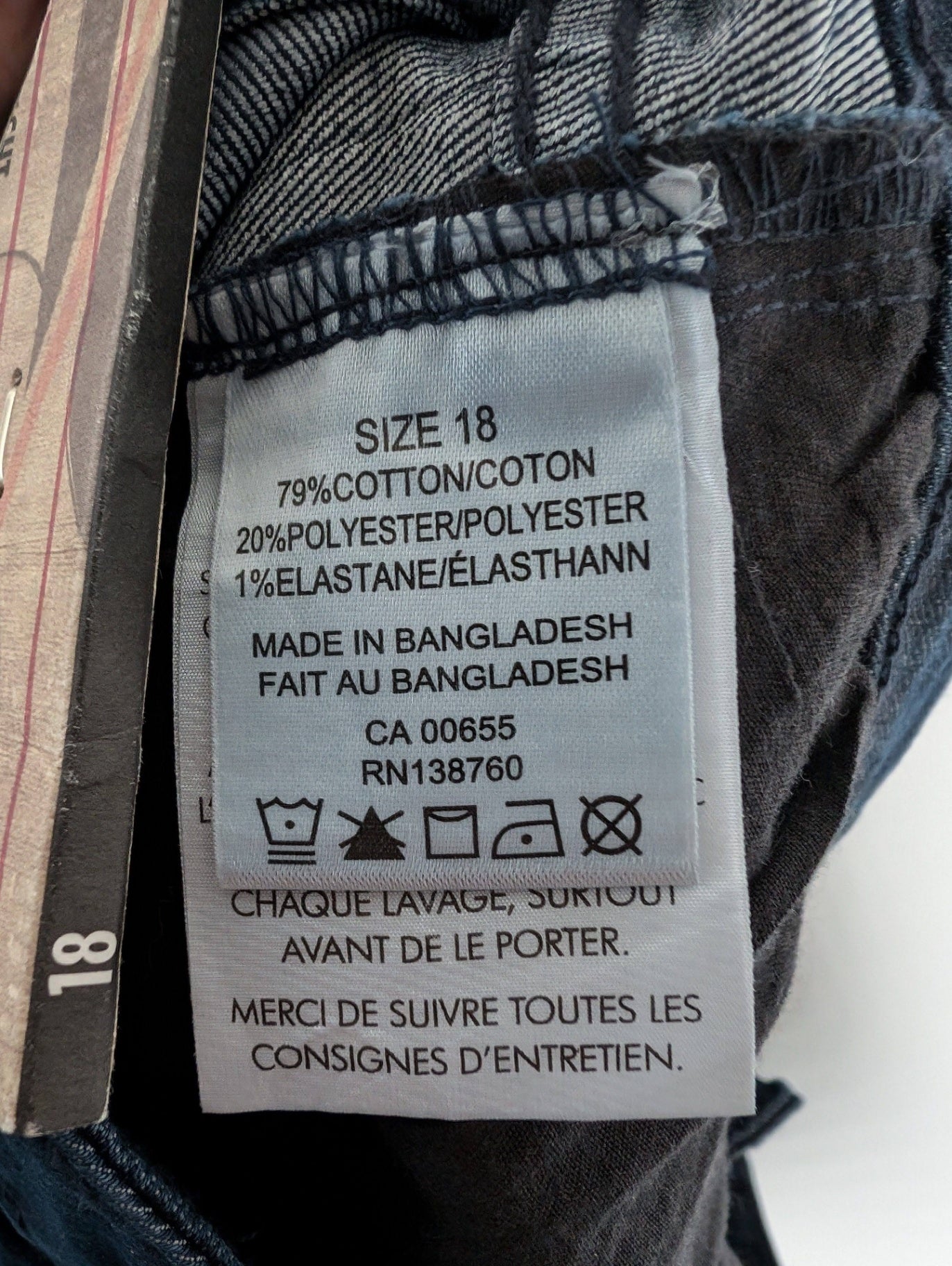 NWT DC Jeans Straight Boot Cut - SZ 18