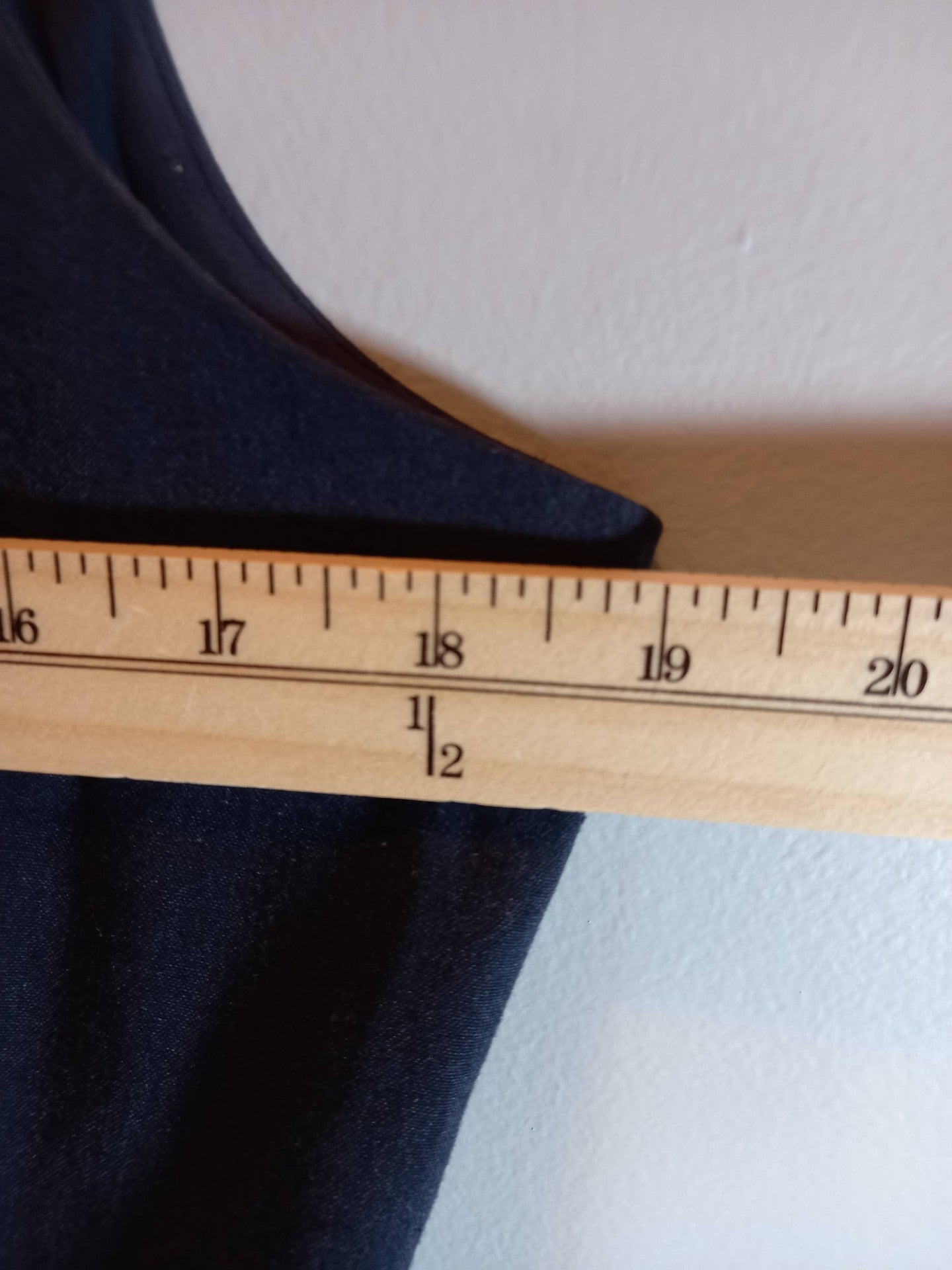 Gap Sleeveless Blue Wool Dress Sz 12