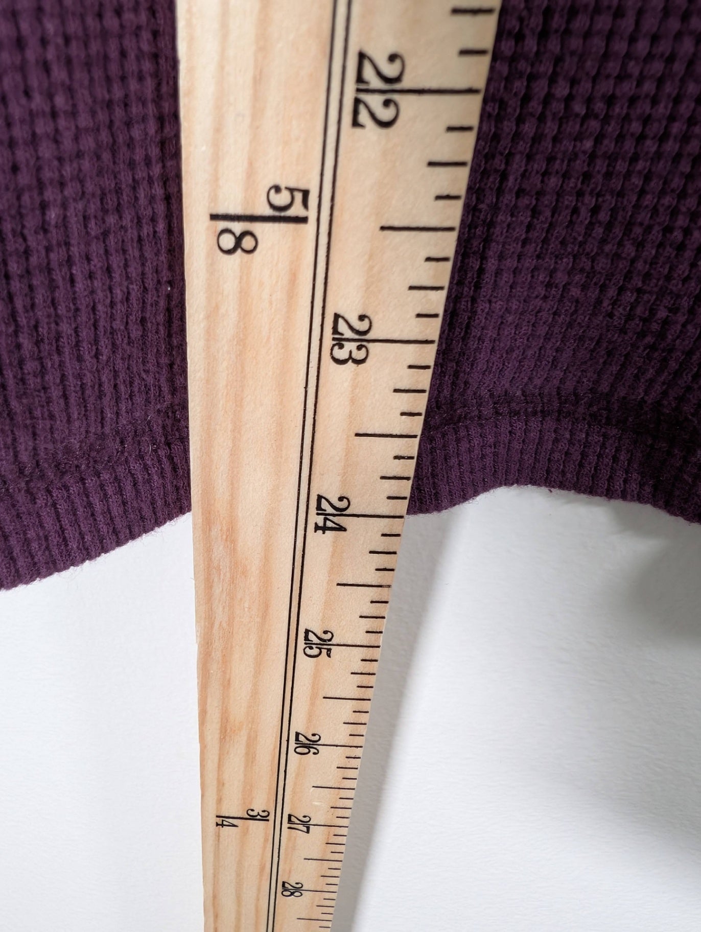 Northern Reflections Purple Ribbed Long-sleeve - XS