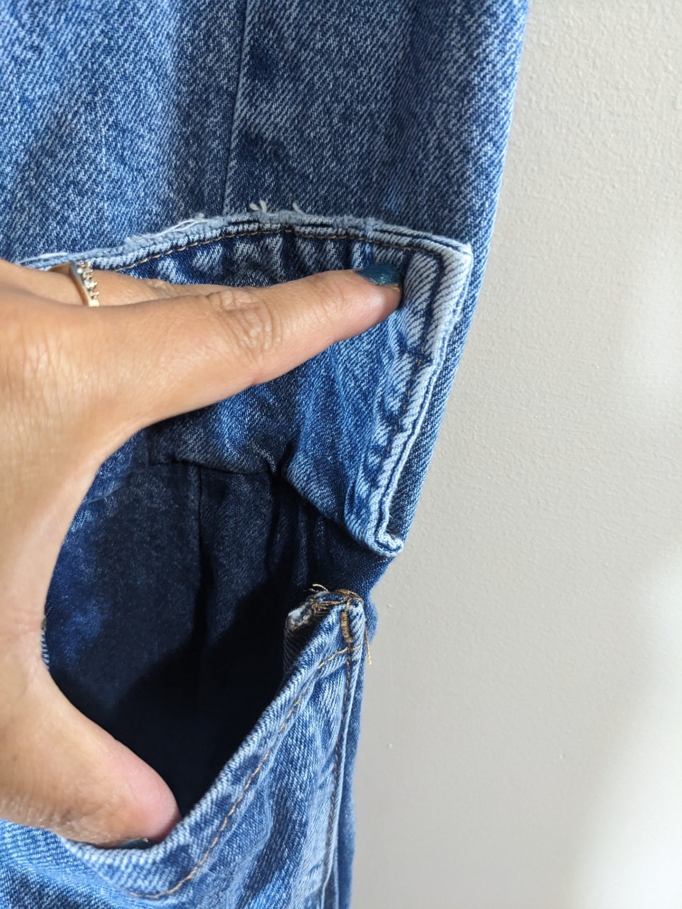 Zara Wideleg Denim Jeans - Sz 13/14 kids