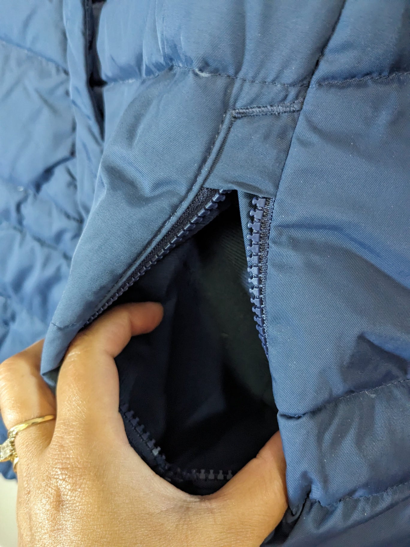 Columbia Puffer Long Jacket - Large