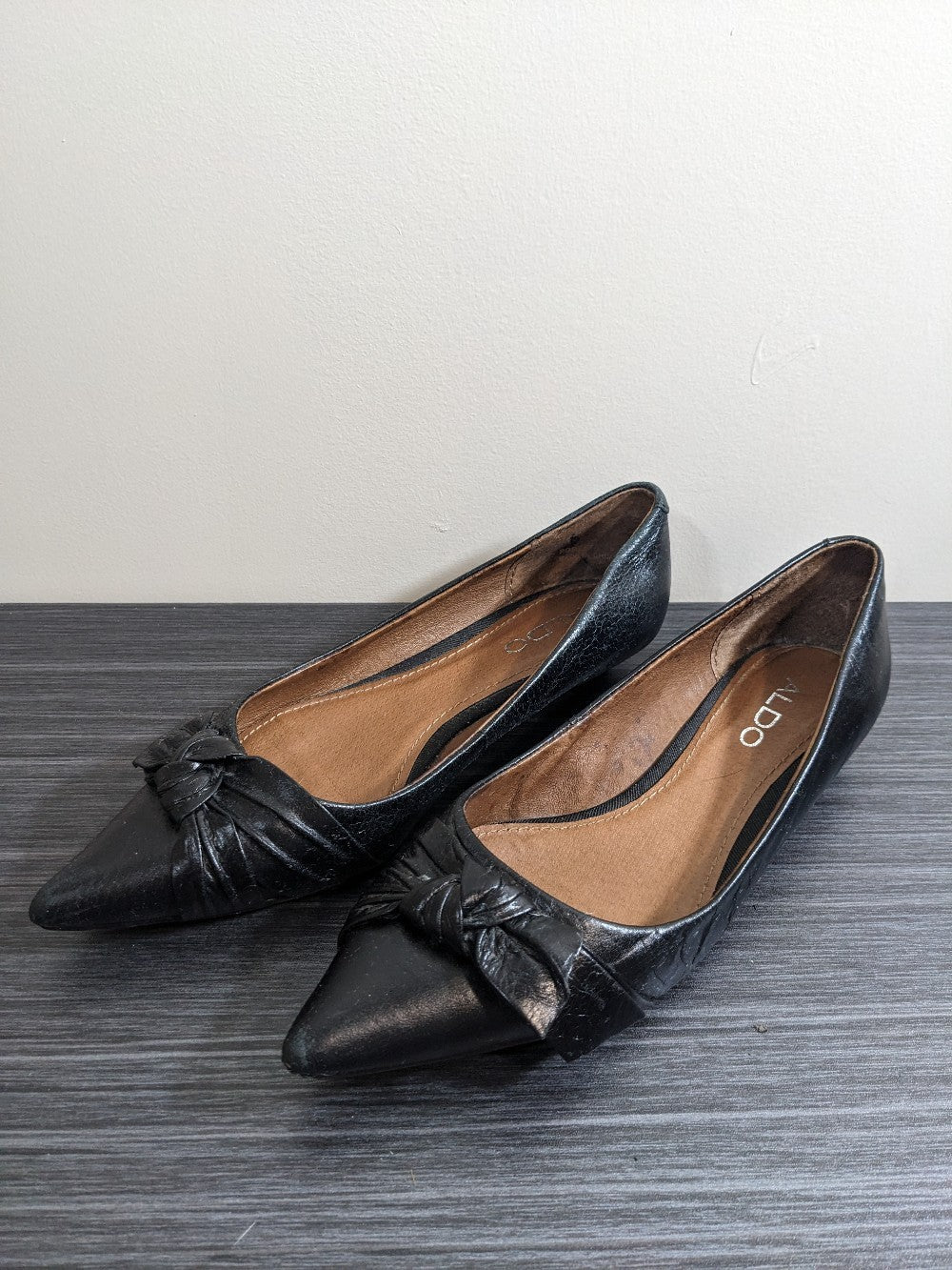 Aldo Black Kitten Heel - Sz 6.5