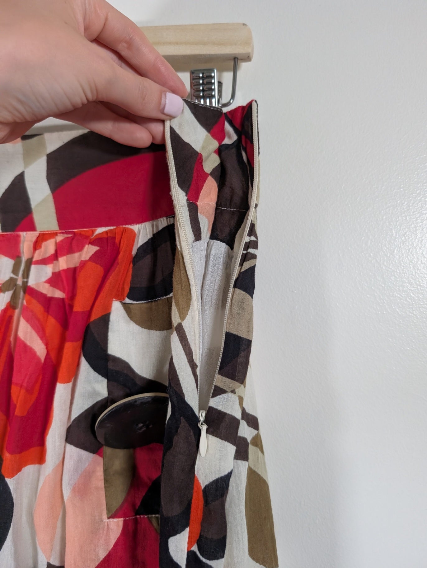 No label floral skirt - Medium