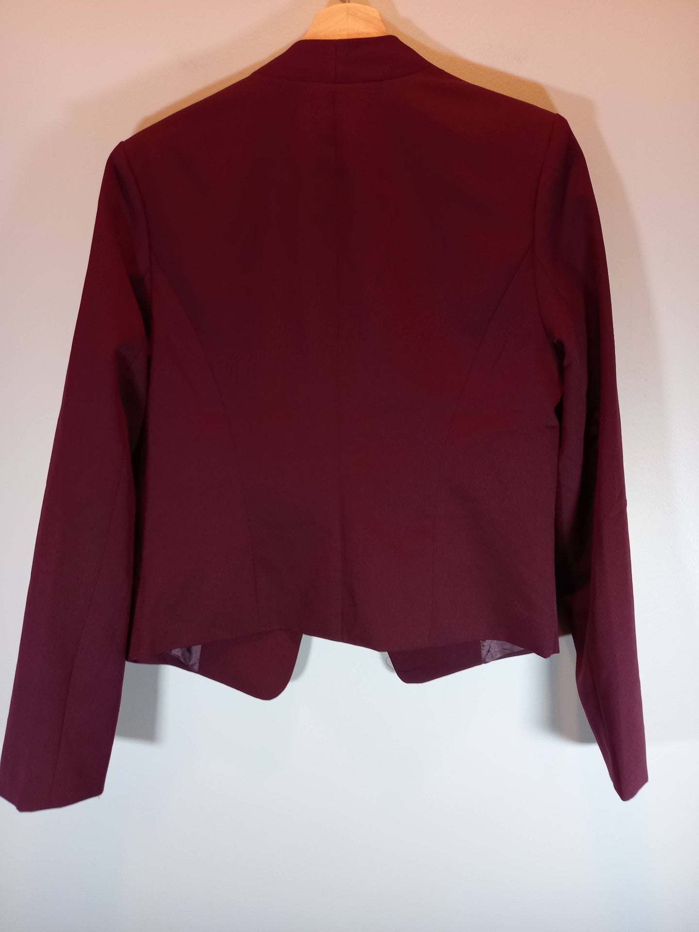 Another Story Maroon Blazer Sz L
