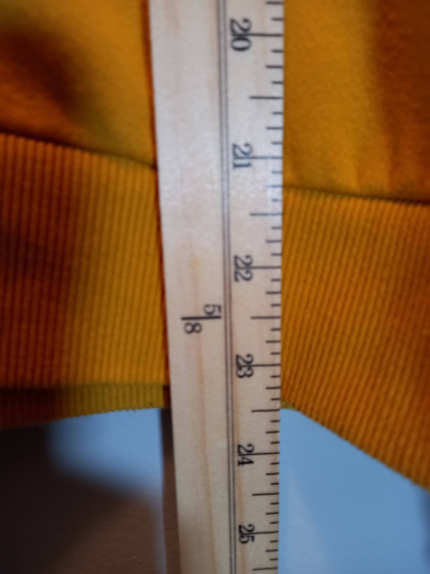 Vans Mustard Yellow Crop Hoodie Sz L