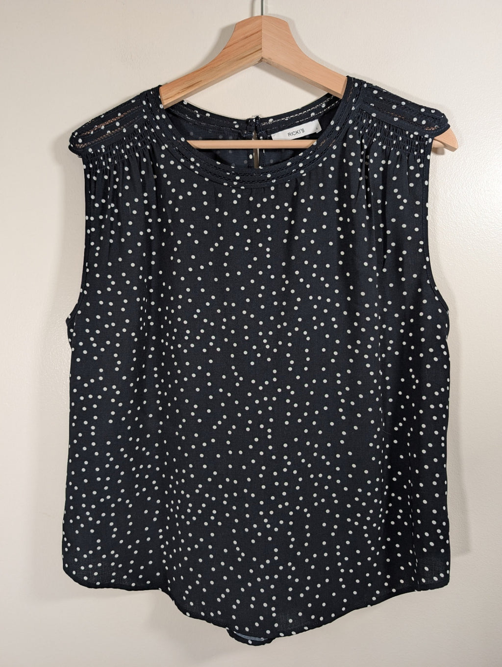 Ricki's Polka-dot Blouse - Large