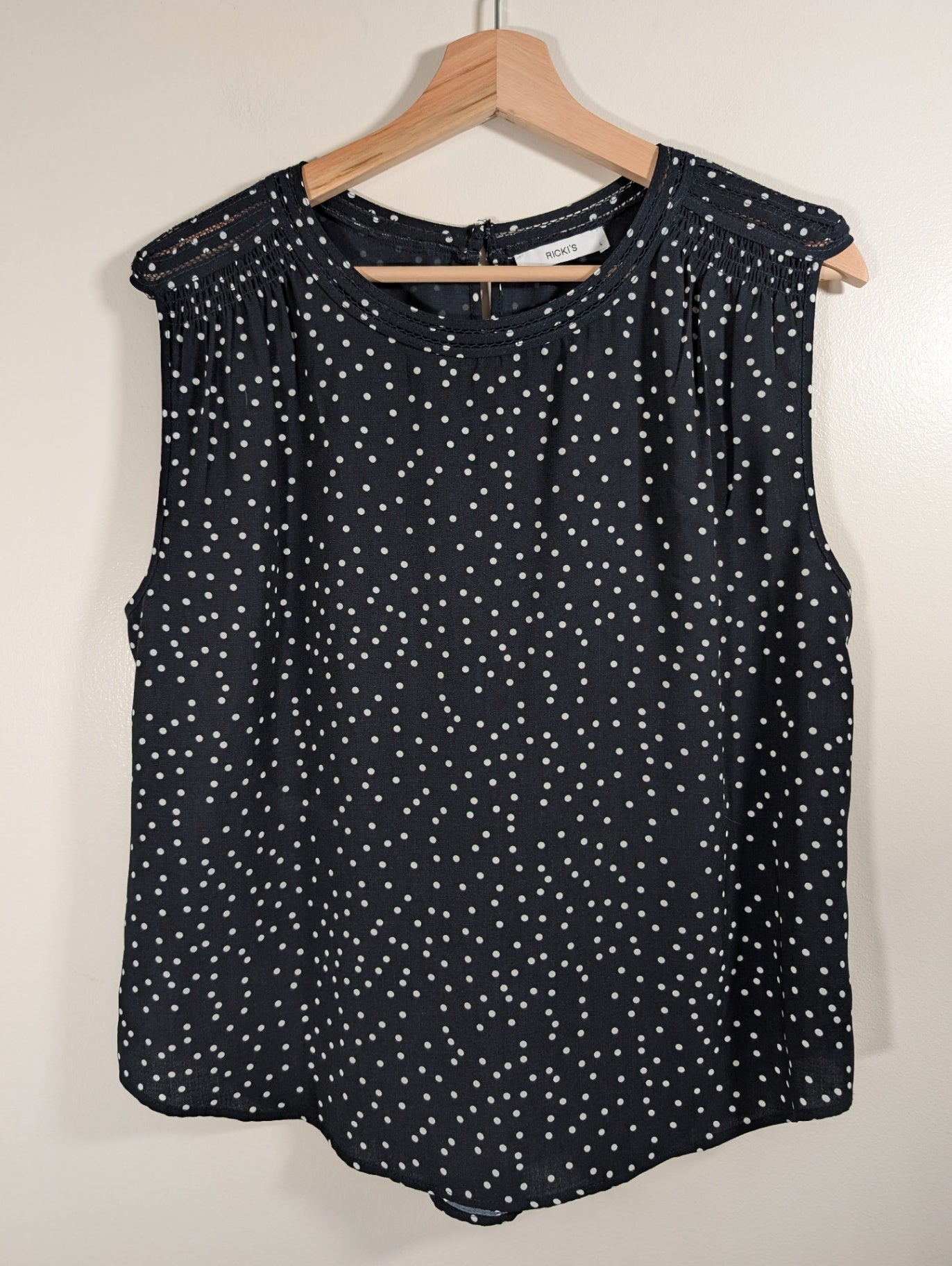 Ricki's Polka-dot Blouse - Large