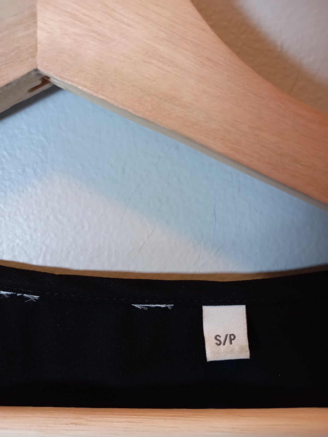 Black Blouse Sz S