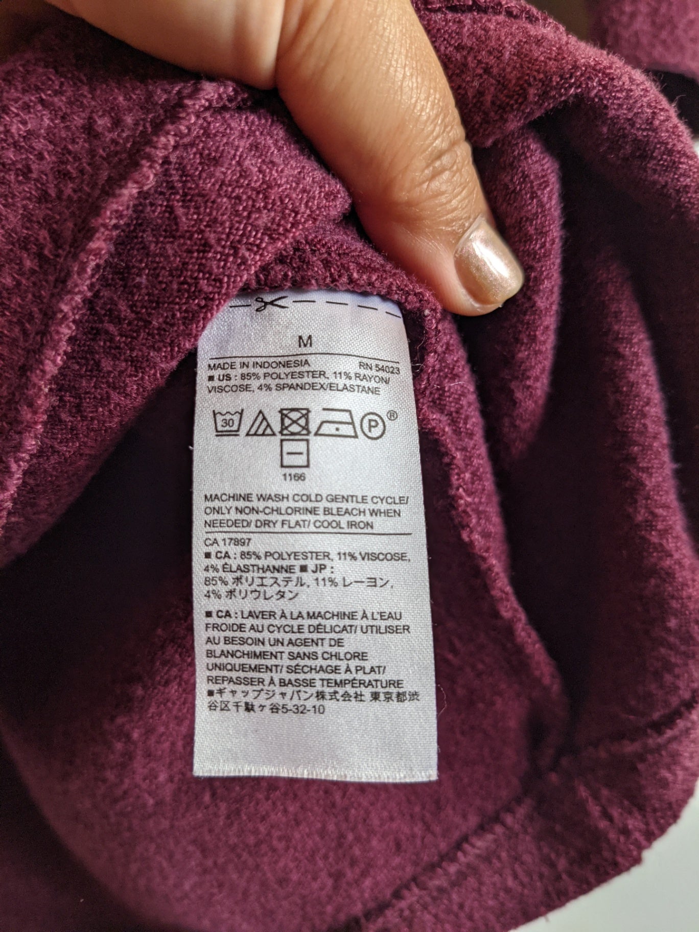 Banana Republic Maroon Sweater Dress