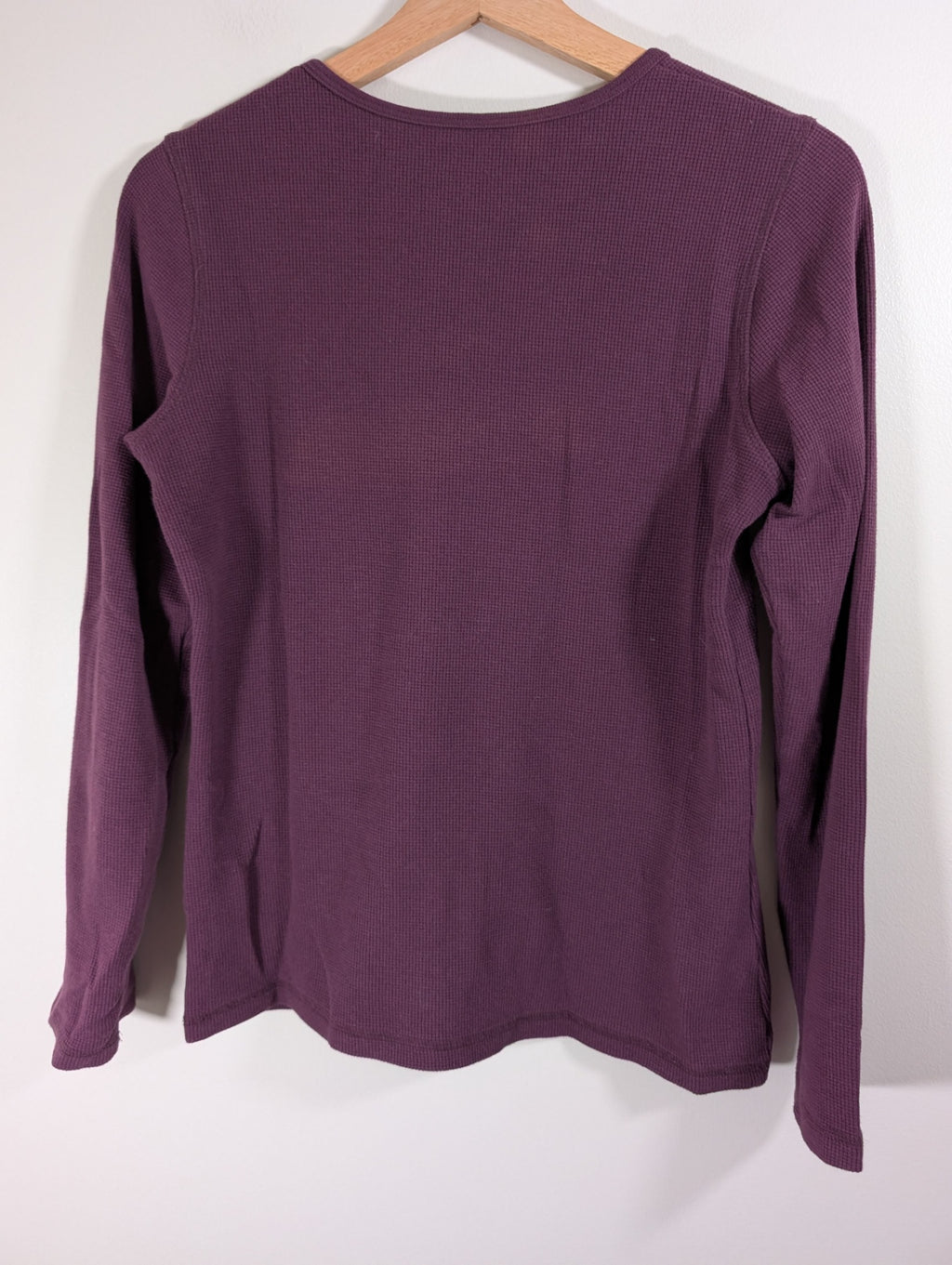 Northern Reflections Purple Ribbed Long-sleeve - XS