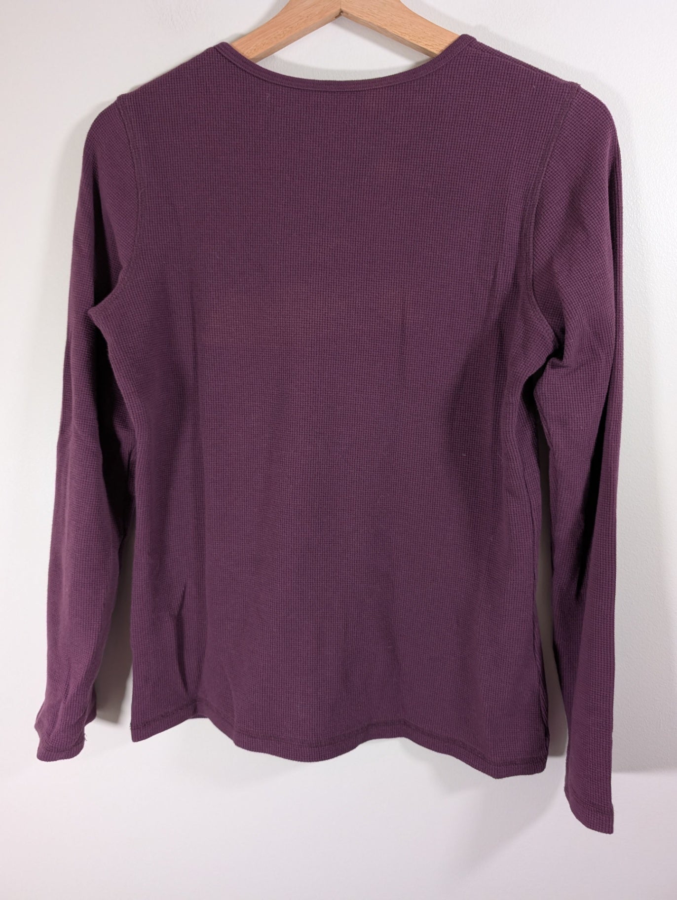 Northern Reflections Purple Ribbed Long-sleeve - XS