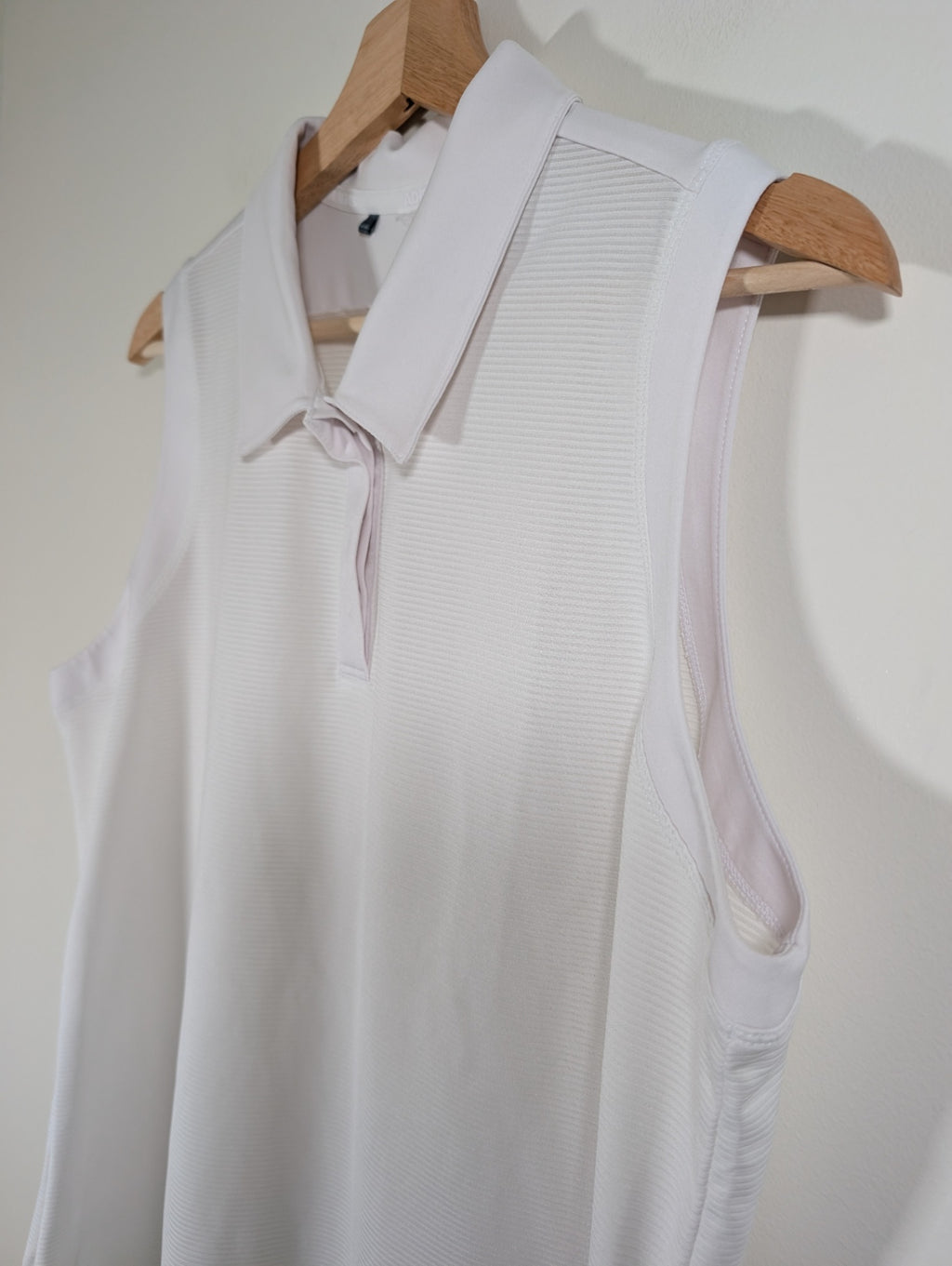 Adidas sleeveless golf shirt- appears large