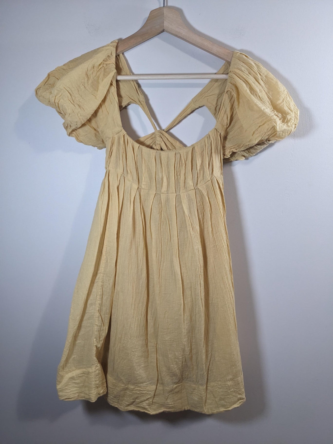 Free People Yellow Dress - XS