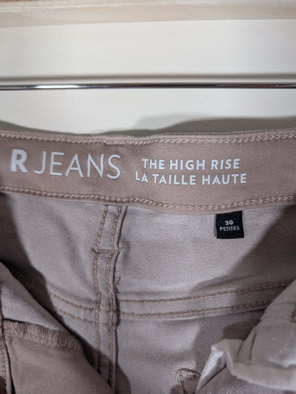 R Jeans the high rise blush pants - 30 Petite