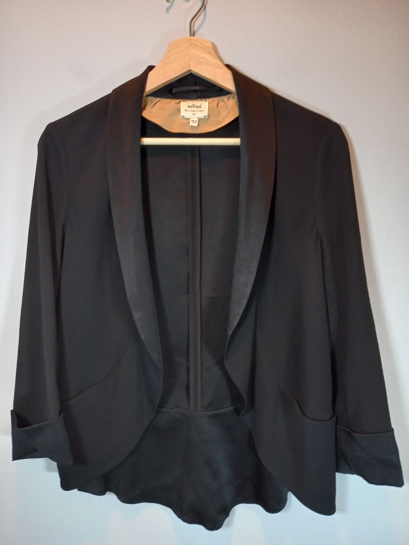Wilfred Black Blazer Sz 6