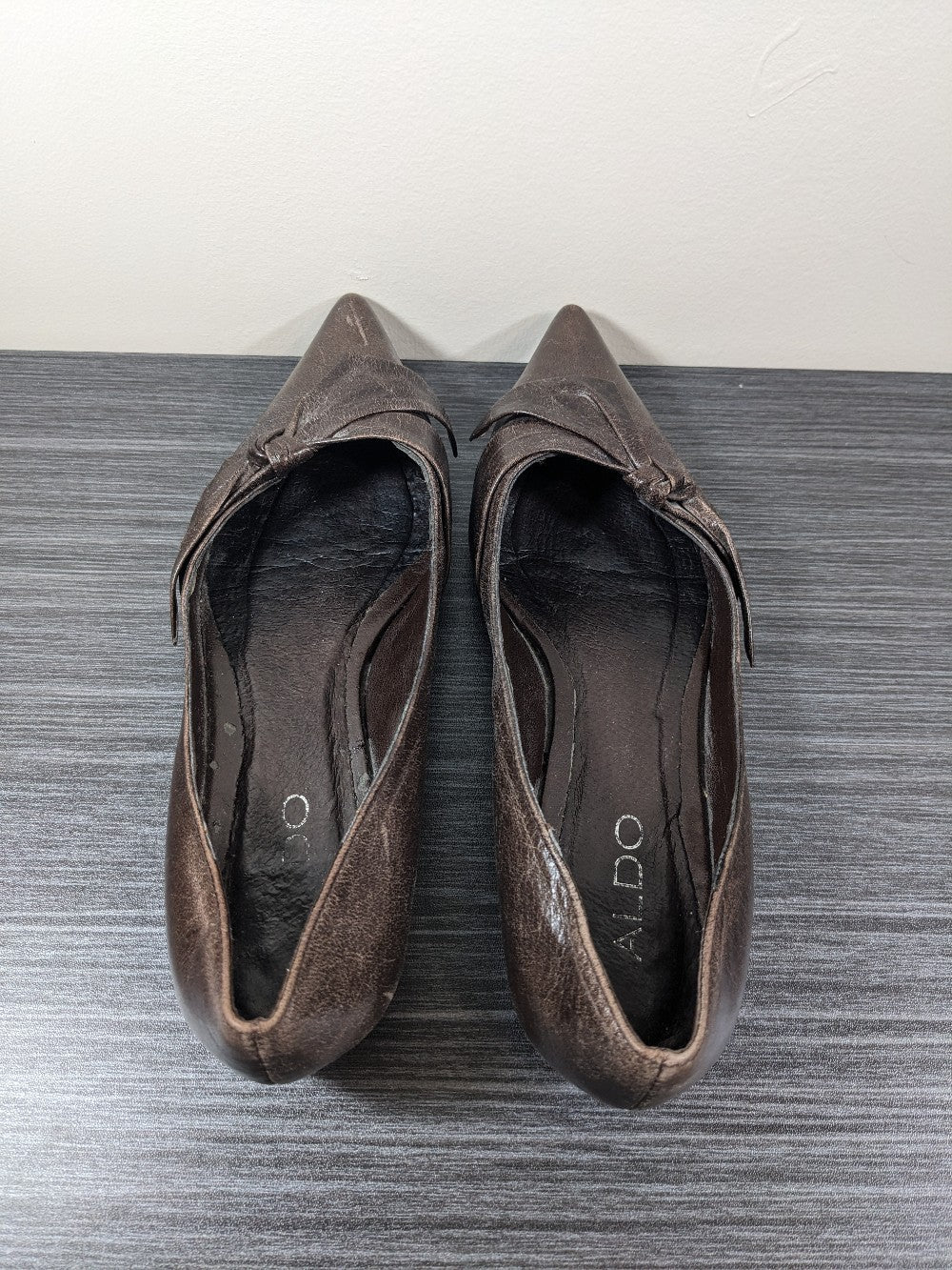 Aldo Brown Kitten Heels - Sz 6.5
