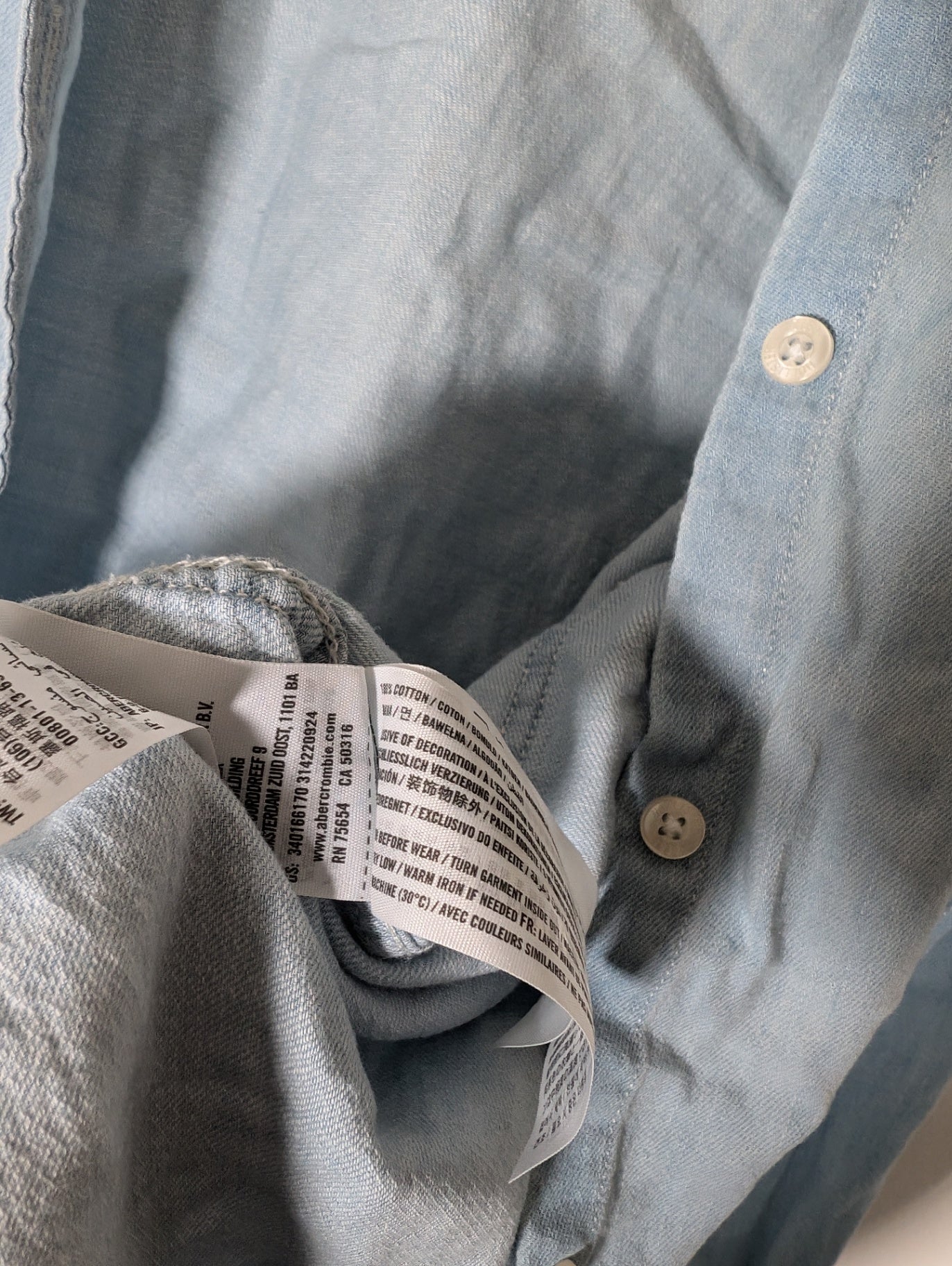 Hollister Denim Button-down - Medium