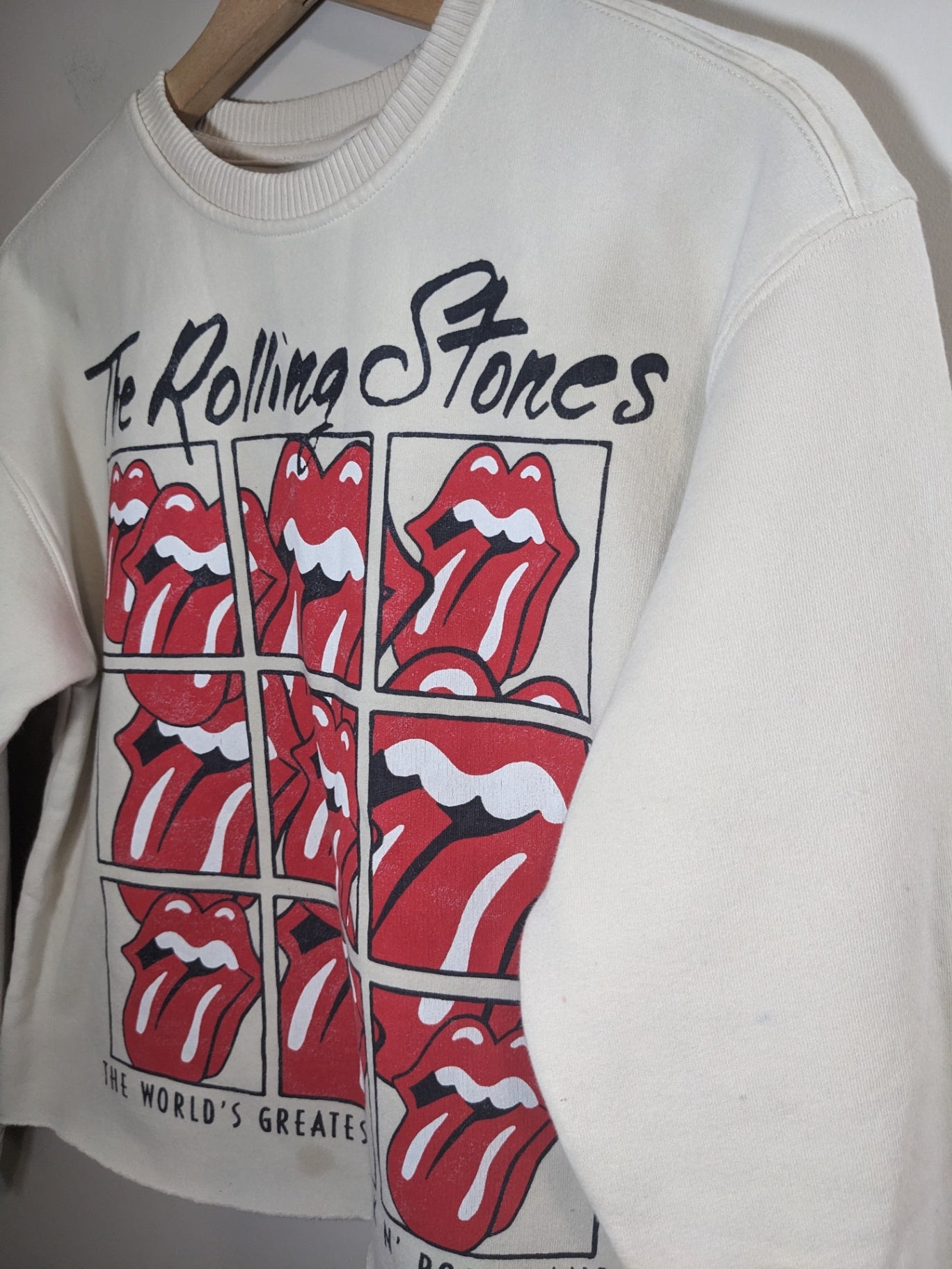 Zara Rolling Stones Crewneck - Sz 11/12 kids