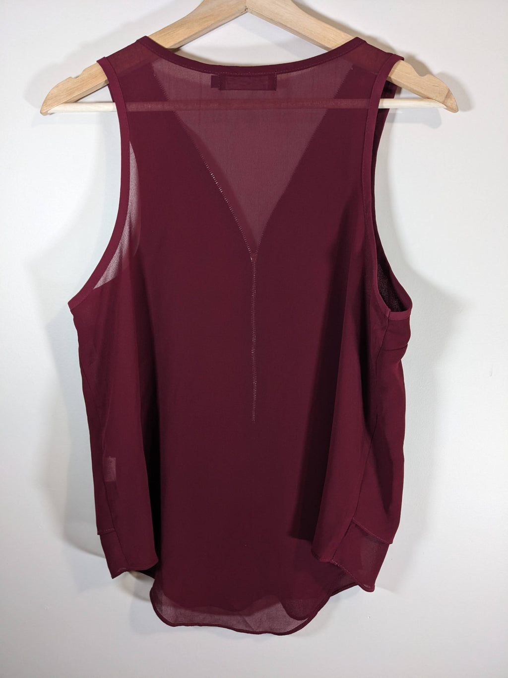 G. Lungta London Burgundy Blouse - M/L