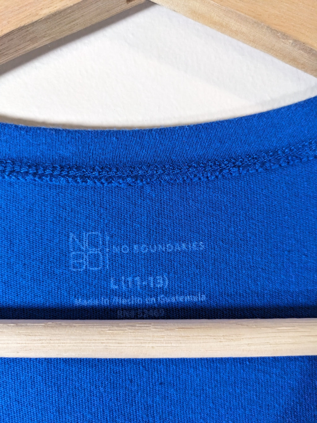 No Boundaries Blue T-shirt - Large